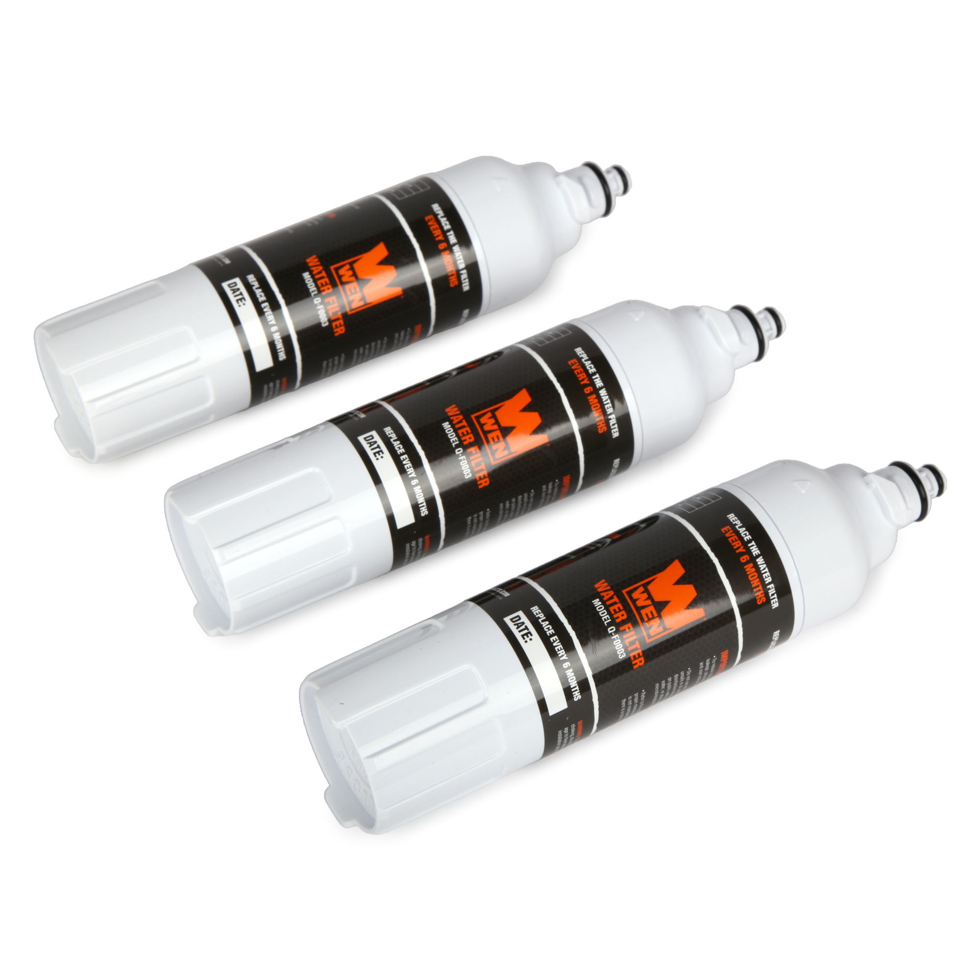 WEN Q-F0003 Replacement Refrigerator Water Filter, 3 Pack (OEM part number LG LT800P, ADQ72910901)