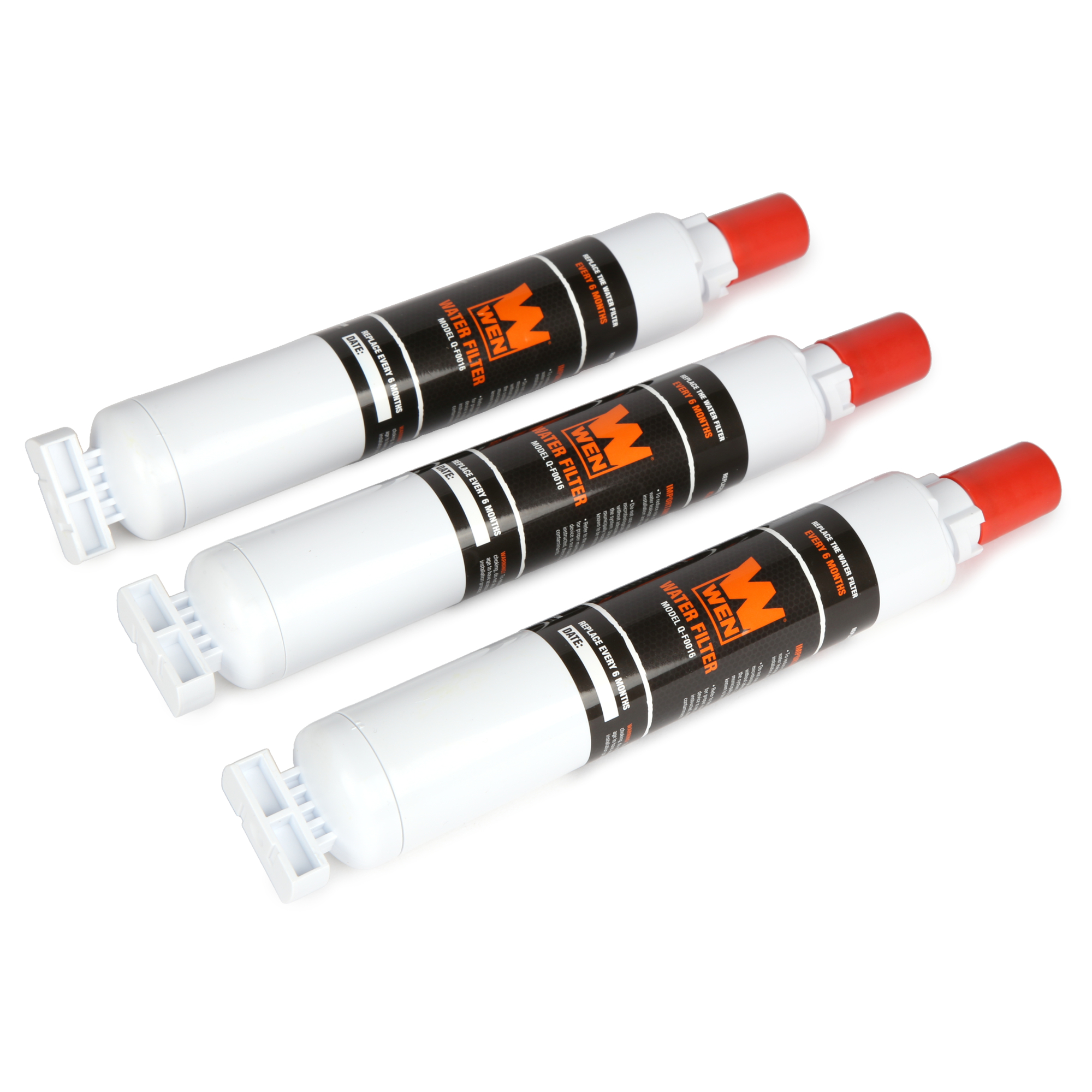 WEN Q-F0016 Replacement Refrigerator Water Filter, 3 Pack (OEM part number 4396701, EDR6D1, 46-9915)
