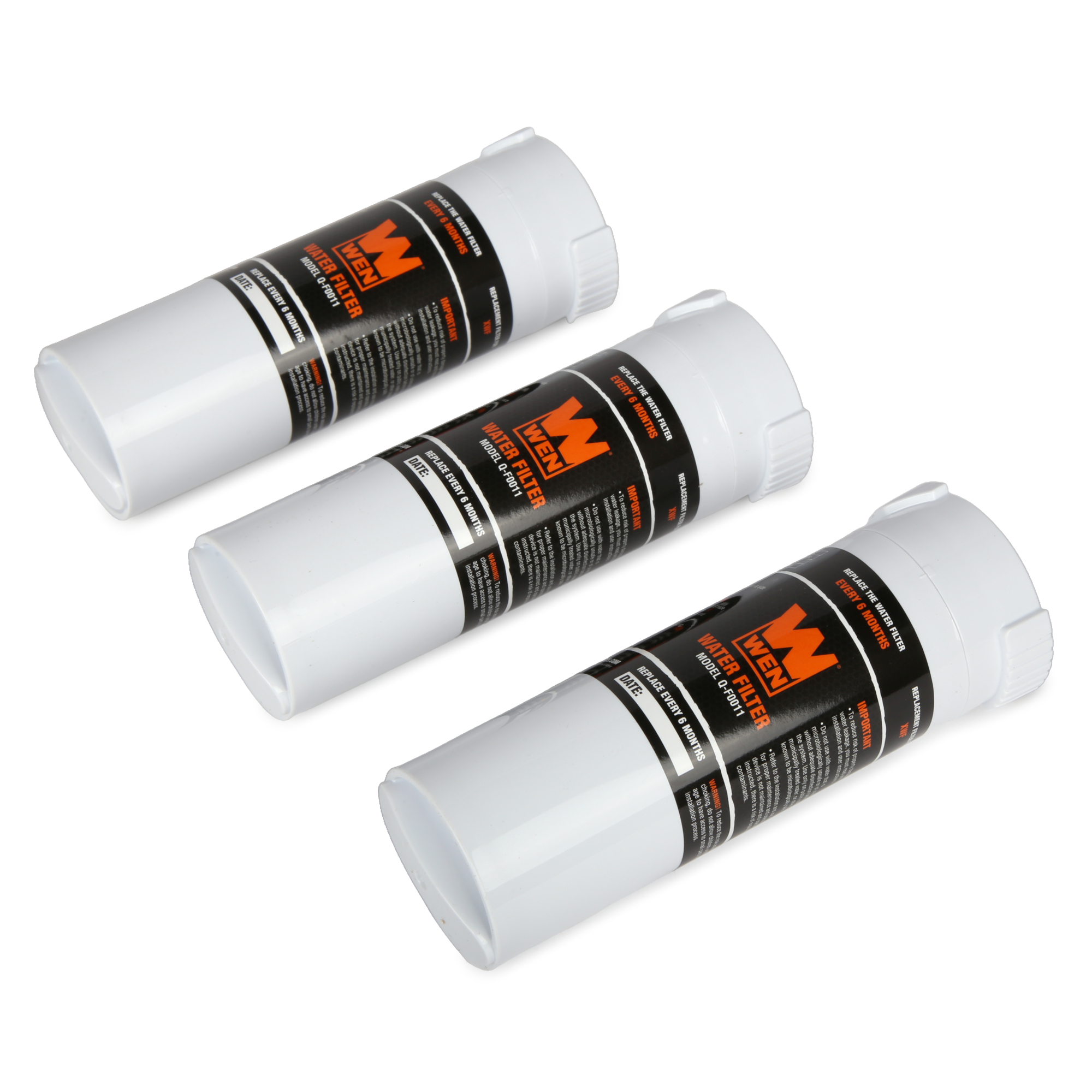 WEN Q-F0011 Replacement Refrigerator Water Filter, 3 Pack (OEM part number XWF)
