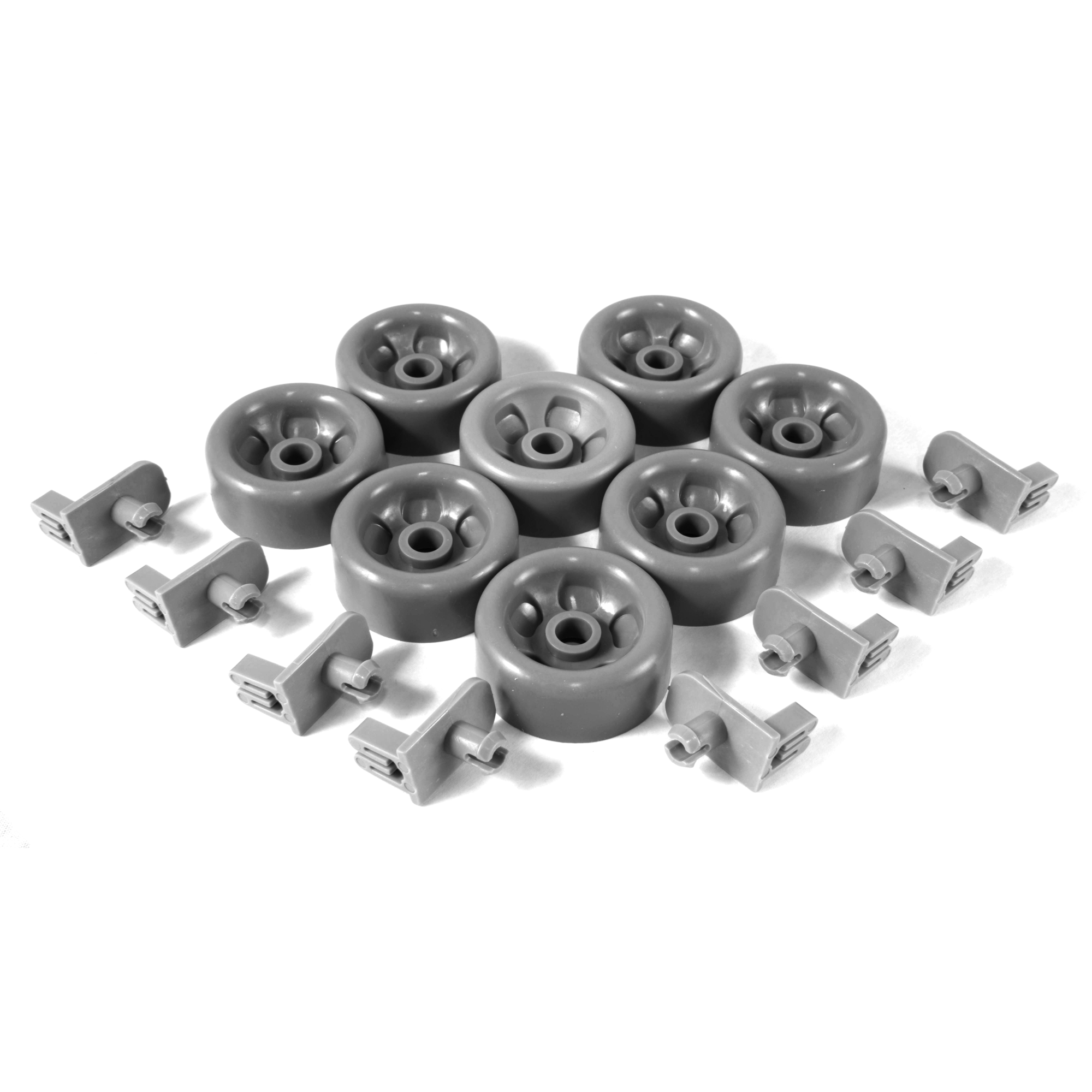 WEN Q-K0004 Dishwasher Dish Rack Roller Kit, 8 Pack (OEM part number WD35X21041)