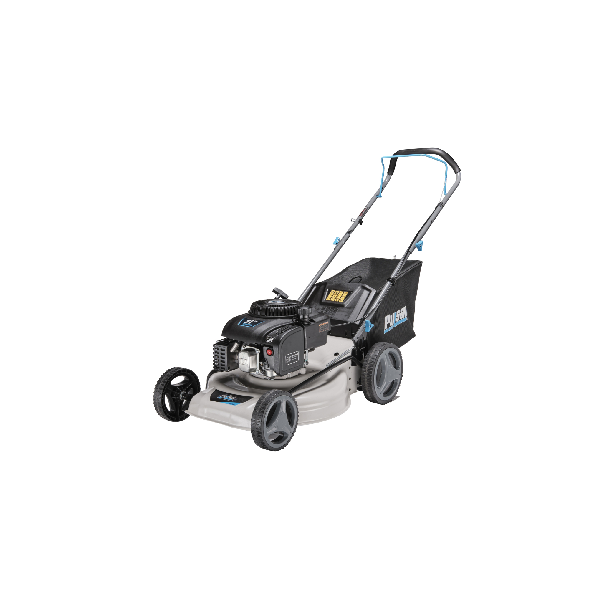 Pulsar, 21in Walk Behind Push Mower with Side Discharge, Mulching, Rear Bag, Model # PTG1221A2