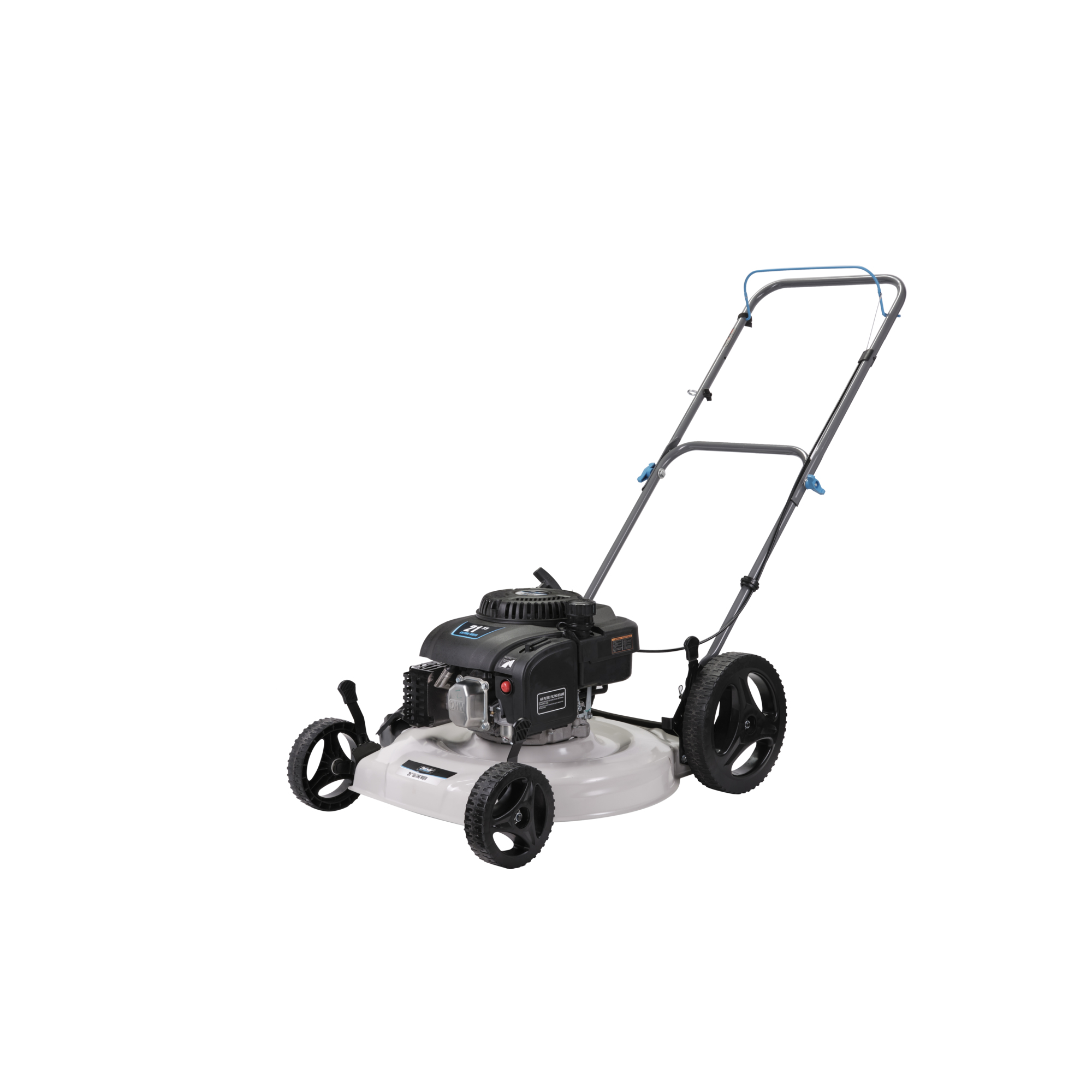 Pulsar, 21in Big Wheel Walk Behind Push Mower with Side Discharge & Mulching, Model # PTG1221T