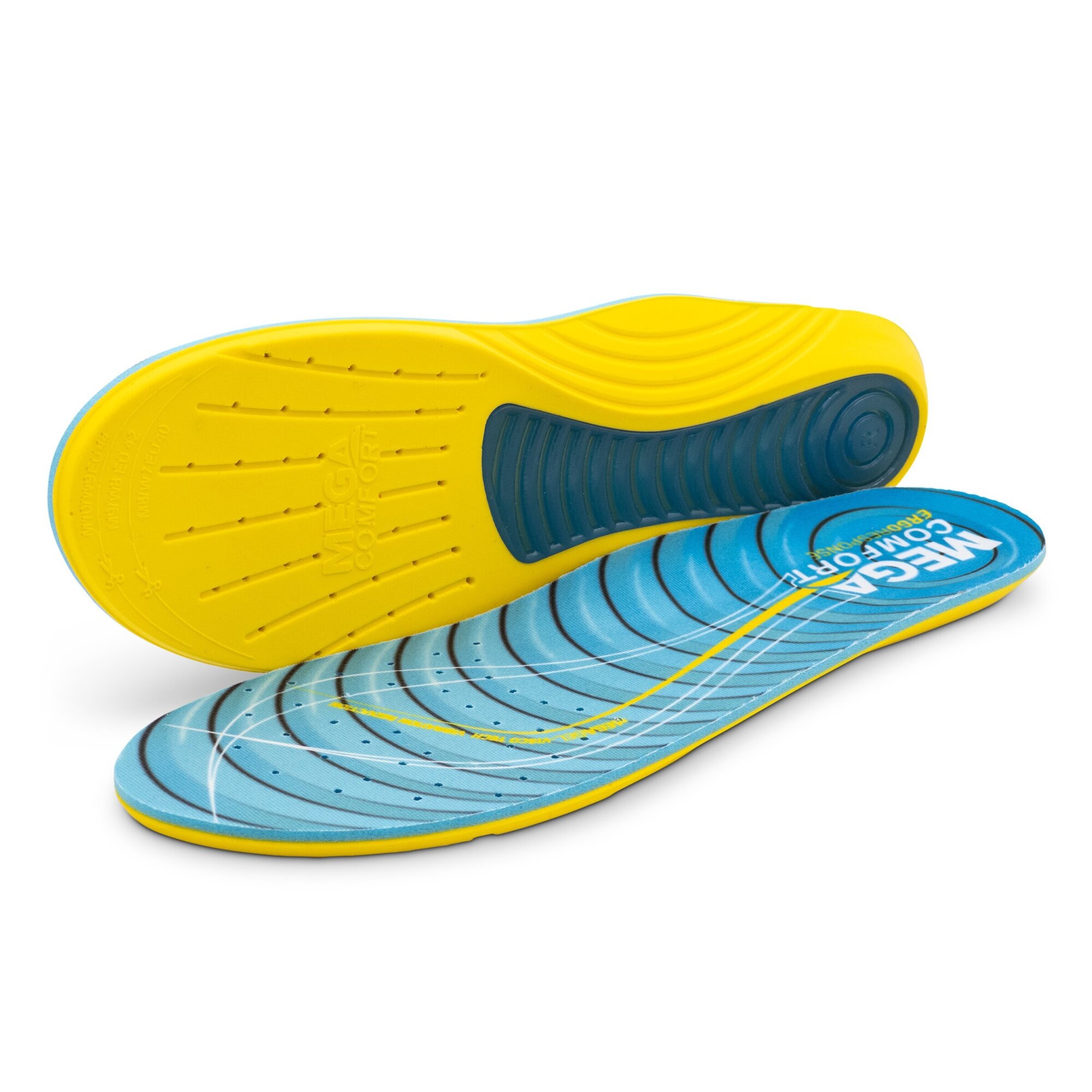 MEGA Comfort - Insole - ERGO Response - Unisex - Size: Large (Men's 10-11, Women's 12-13) - Model # MCRES-L
