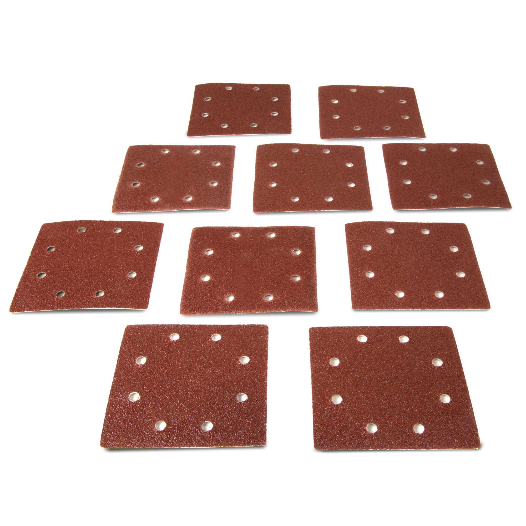 WEN 6304SP120 1/4 in. Sheet Sander 120-Grit Hook-and-Loop Sandpaper (10-Pack)