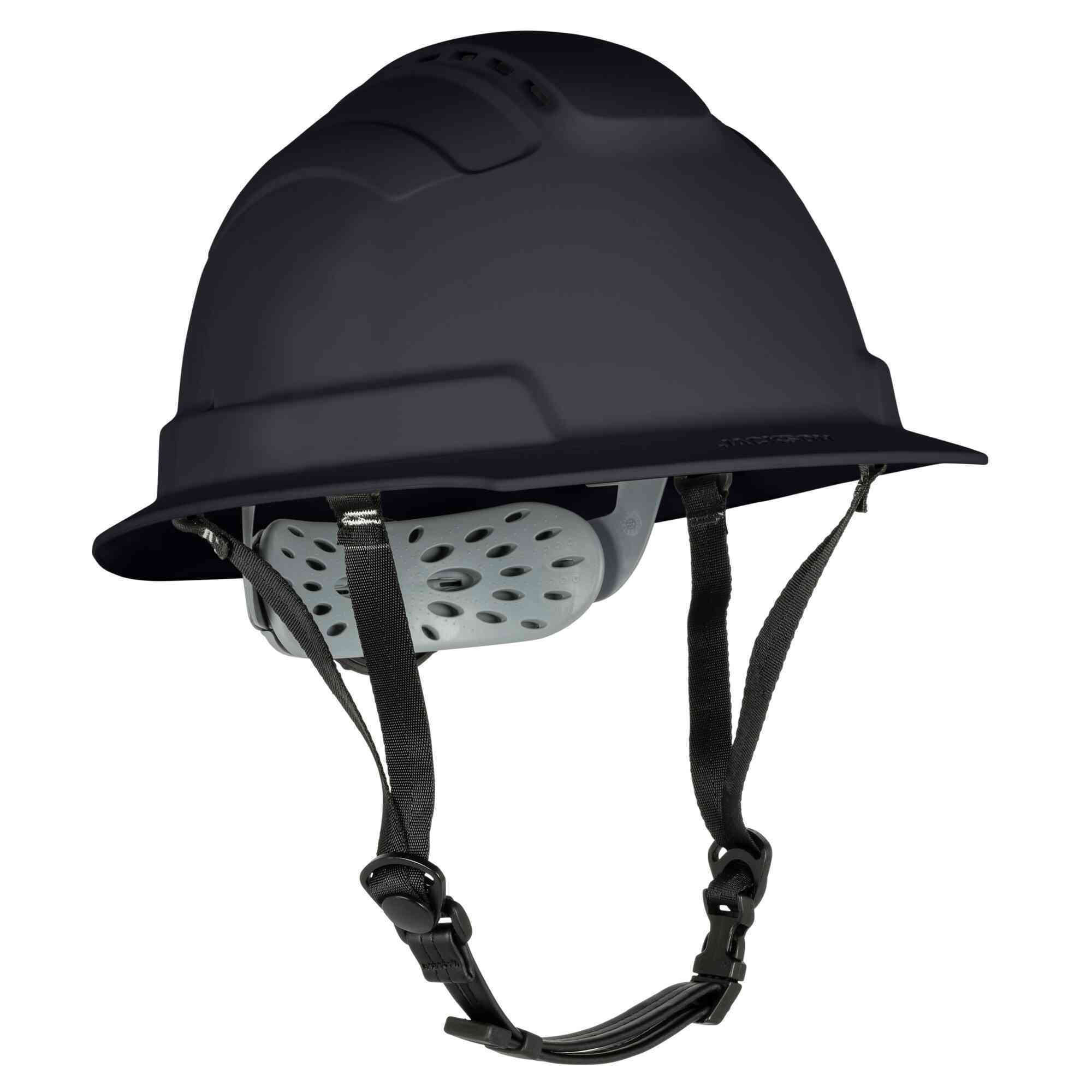 Jackson Safety® - Safety Helmet - BLOCKHEAD2 Series - Full Brim - Type 2 - Vented - Black - Model # 22524