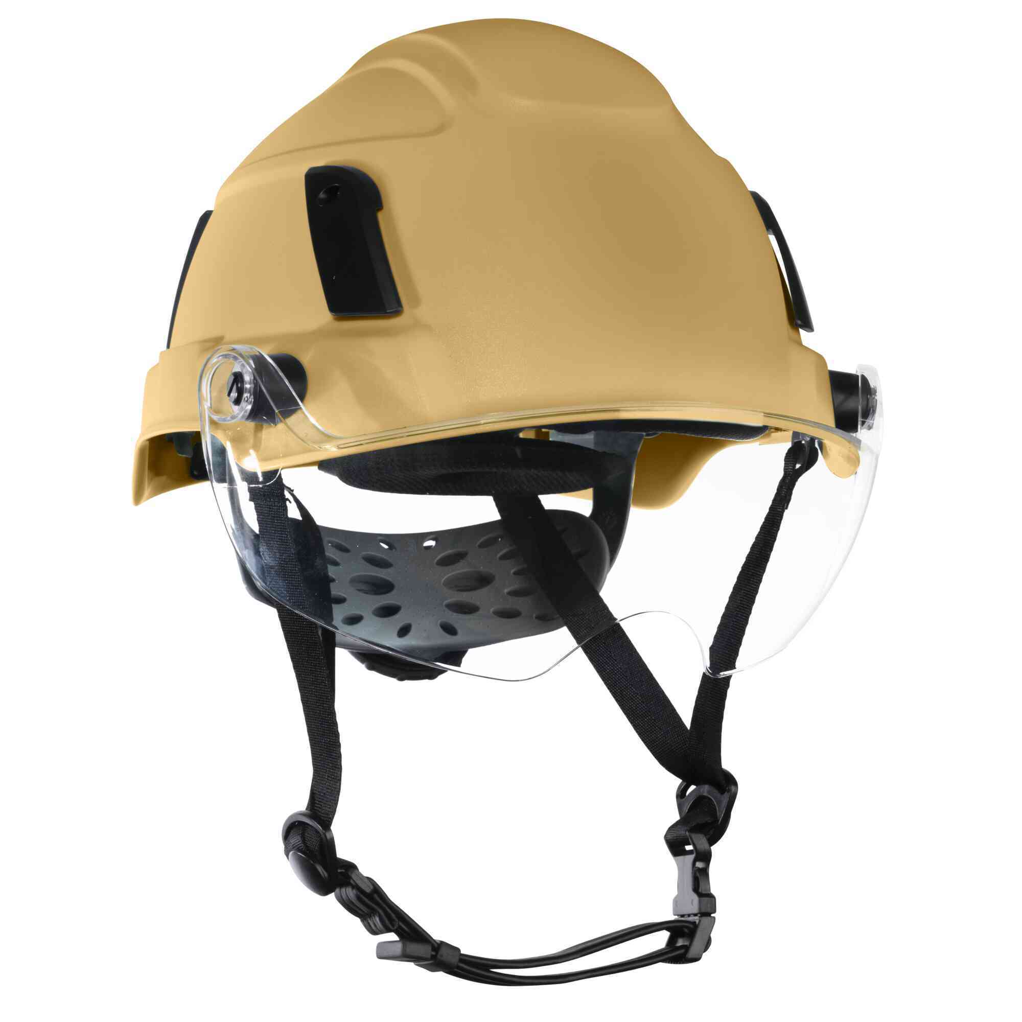Jackson Safety - Safety Helmet - XS2-550 Series - Type 2+ - With Flip-Up Visor - Tan - Model # 22155