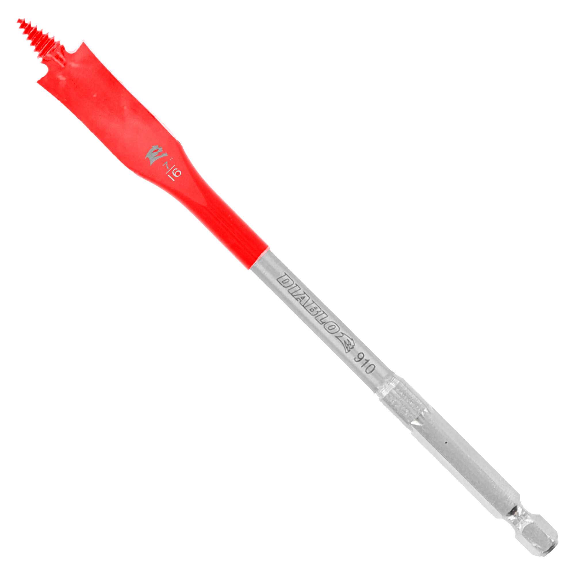Diablo, Spade Bit for Wood, 7/16" x 6", DSP2040