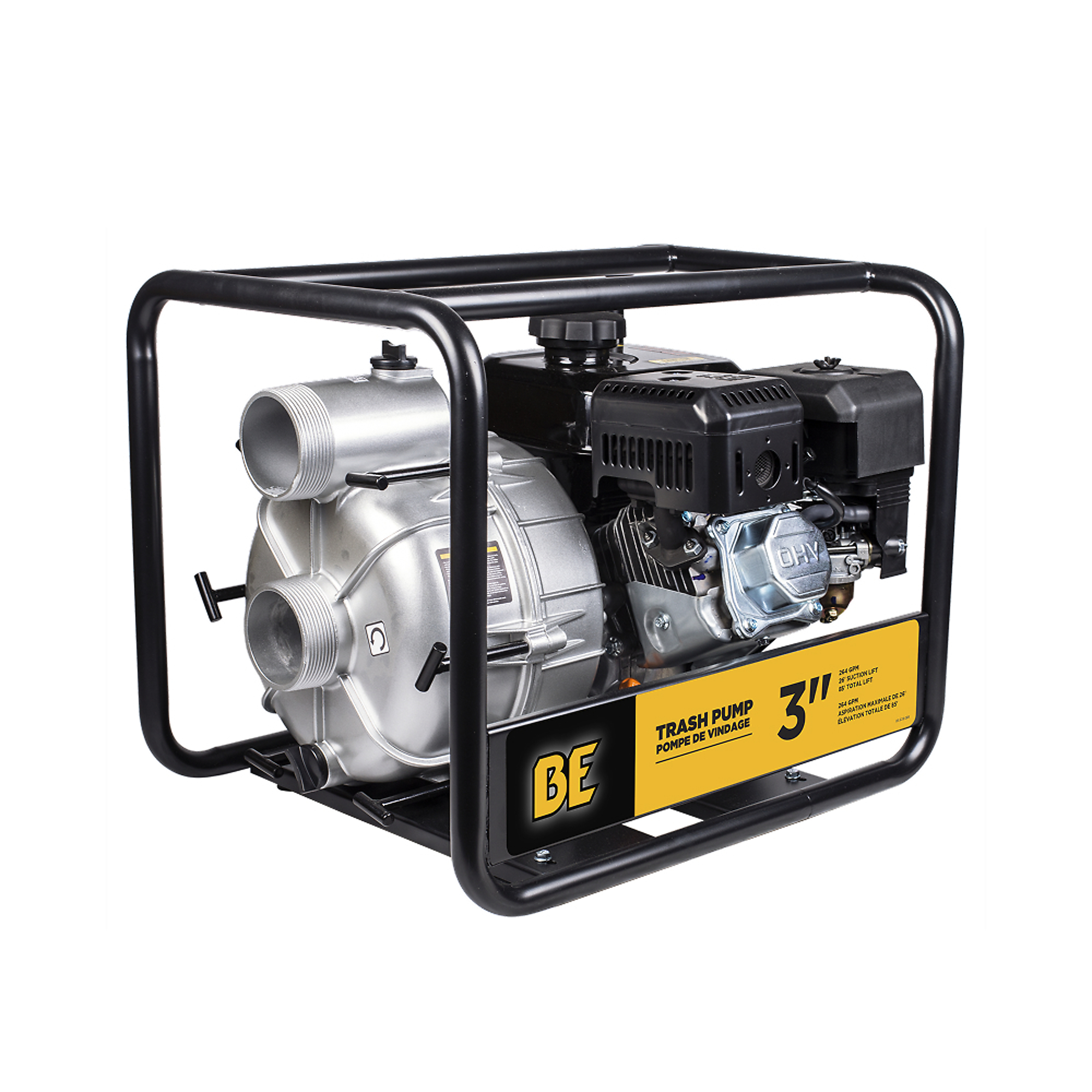 3" Semi-Trash Transfer Pump with Powerease 225 Engine