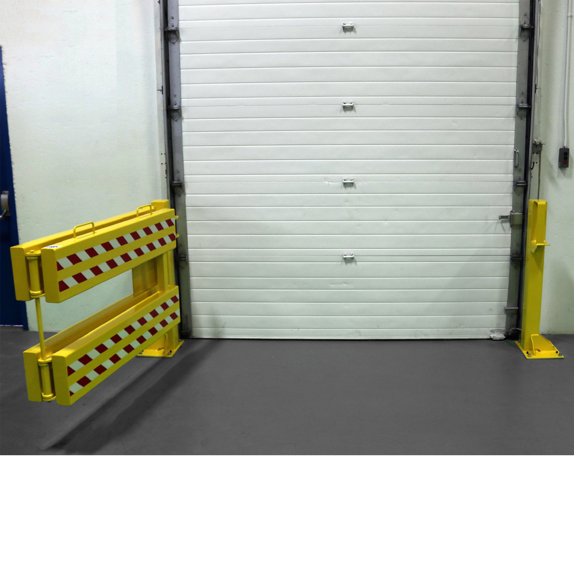 Loading Gate Dock Net US Netting Defender Gate 20 Loading Dock Safety Gate with Security ...
