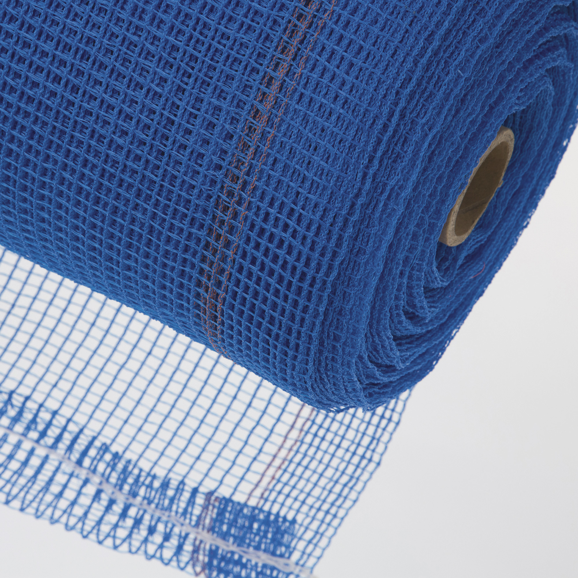 Strong Man Safety Debris Netting, 4ft. x 150ft., Blue, Model# SBN22BLU4-FR