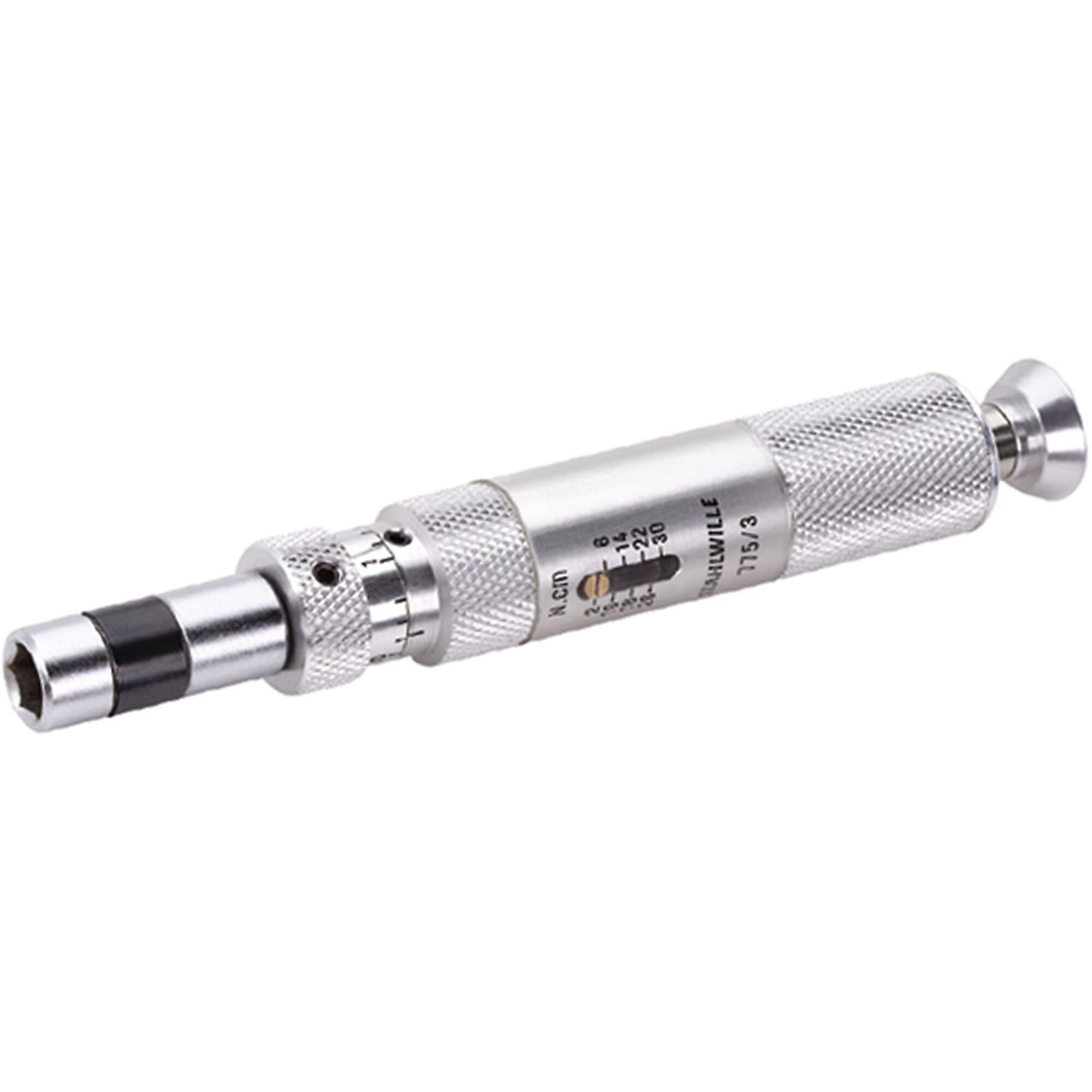 Stahlwille TORSIOMAX Torque Screwdriver — 2–30 cN·m, 1/4in. Internal Hex Drive, Model# 775
