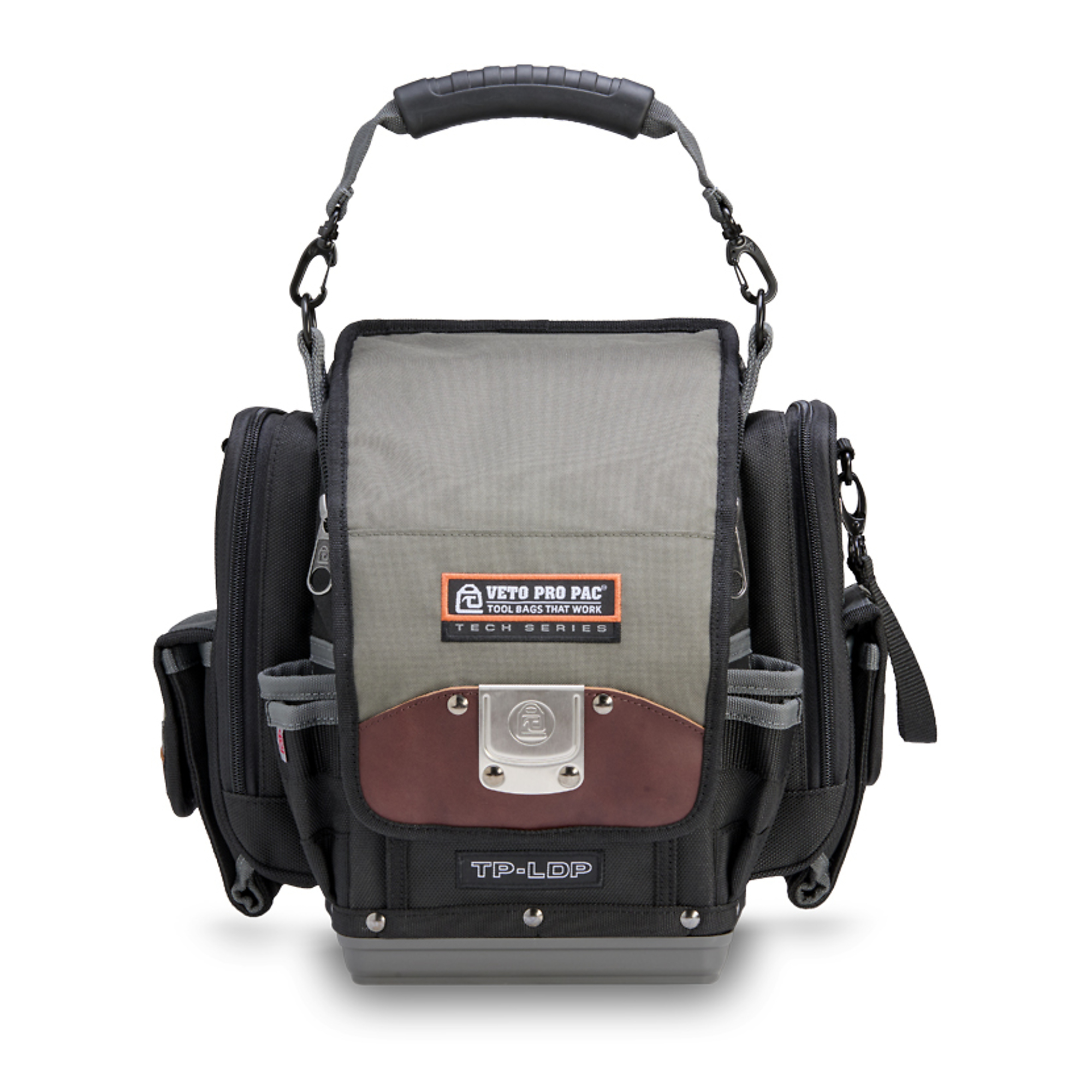 Veto Pro Pac Zippered Technician Tool Pouch — Large, Side Meter Pockets, Model# VPP10927