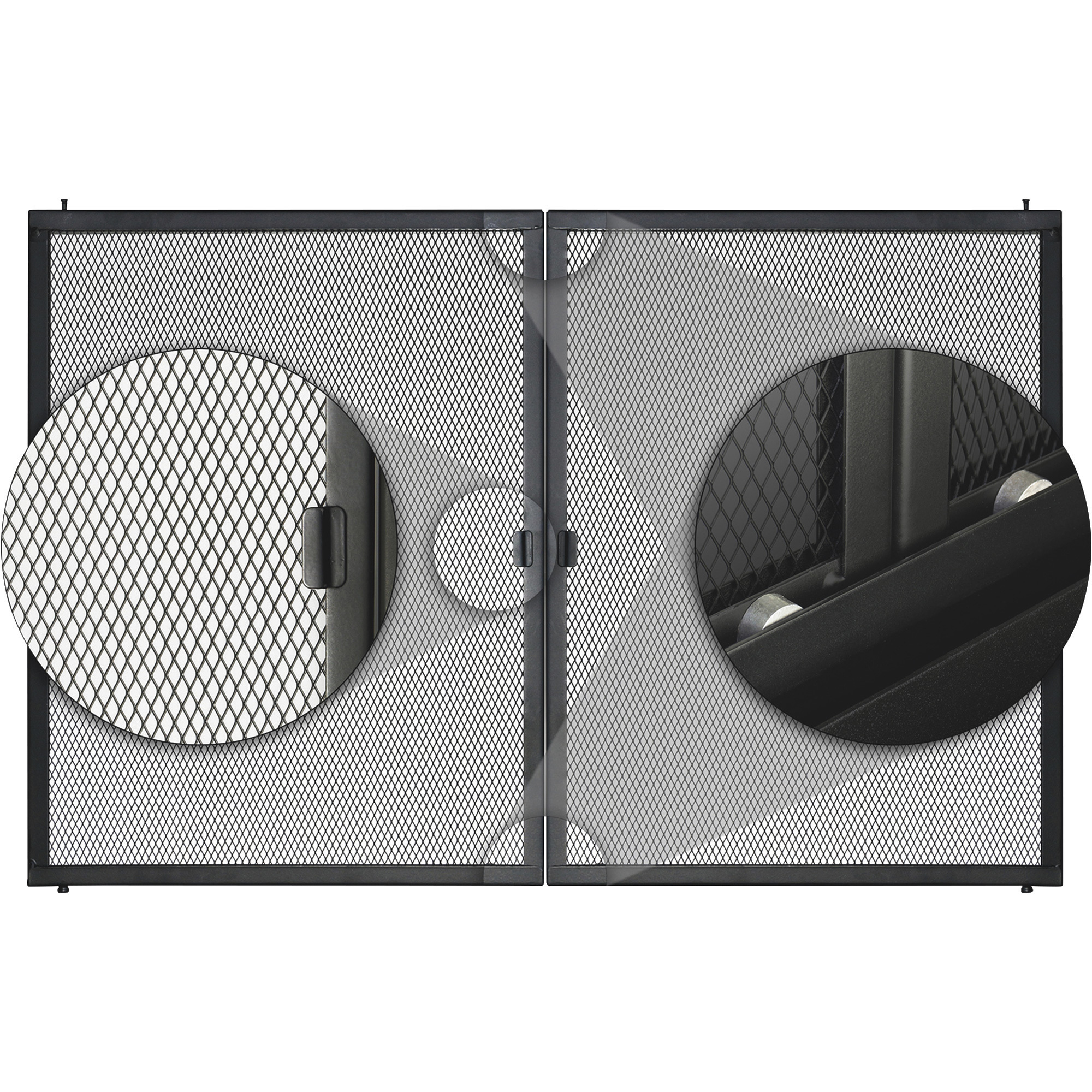 Alpine Fireplace Glass Door - Thumbnail 2