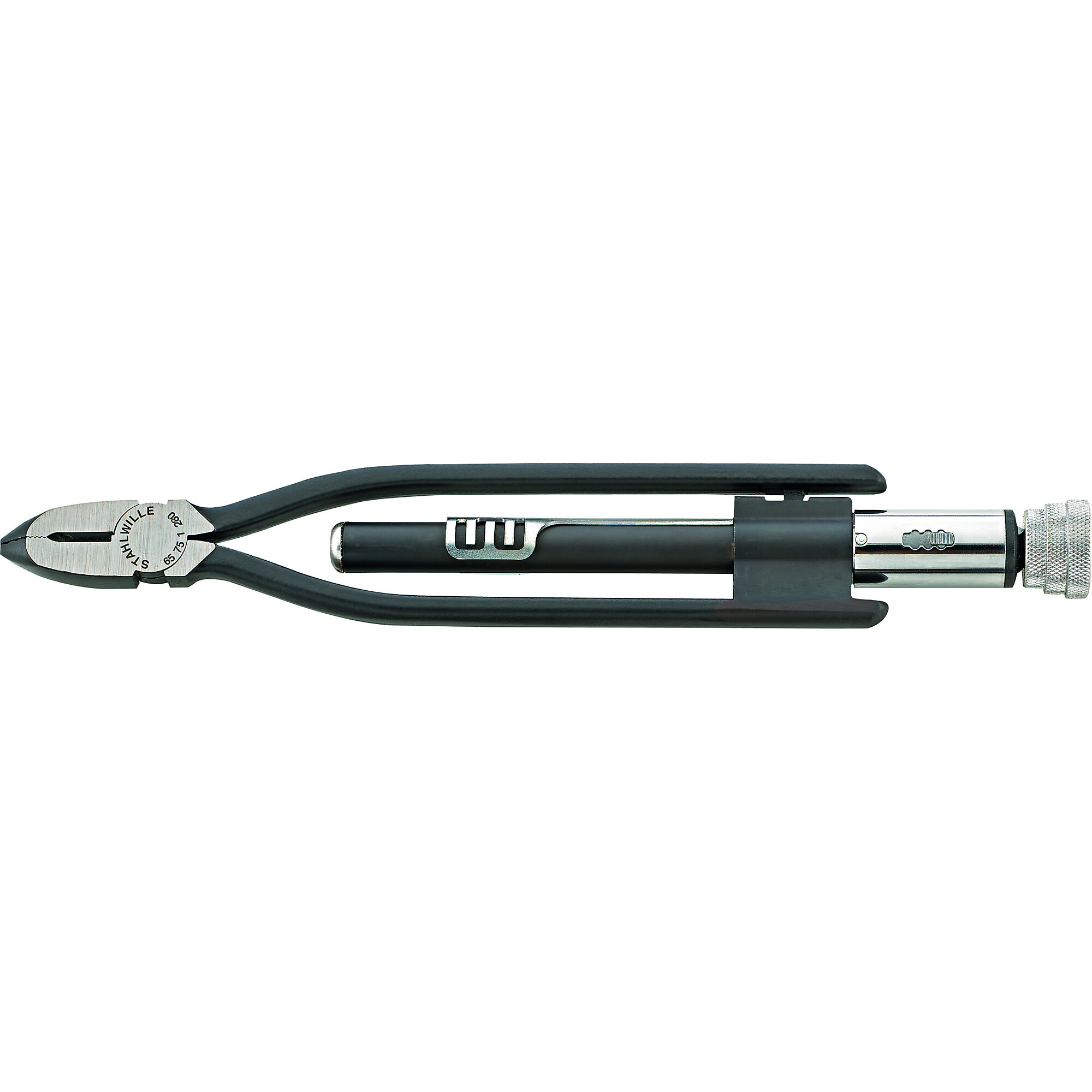Stahlwille Wire Twisting Pliers — 280mm, Automatic Return, Chrome Alloy Steel, 1.6mm Capacity, Model# 6575
