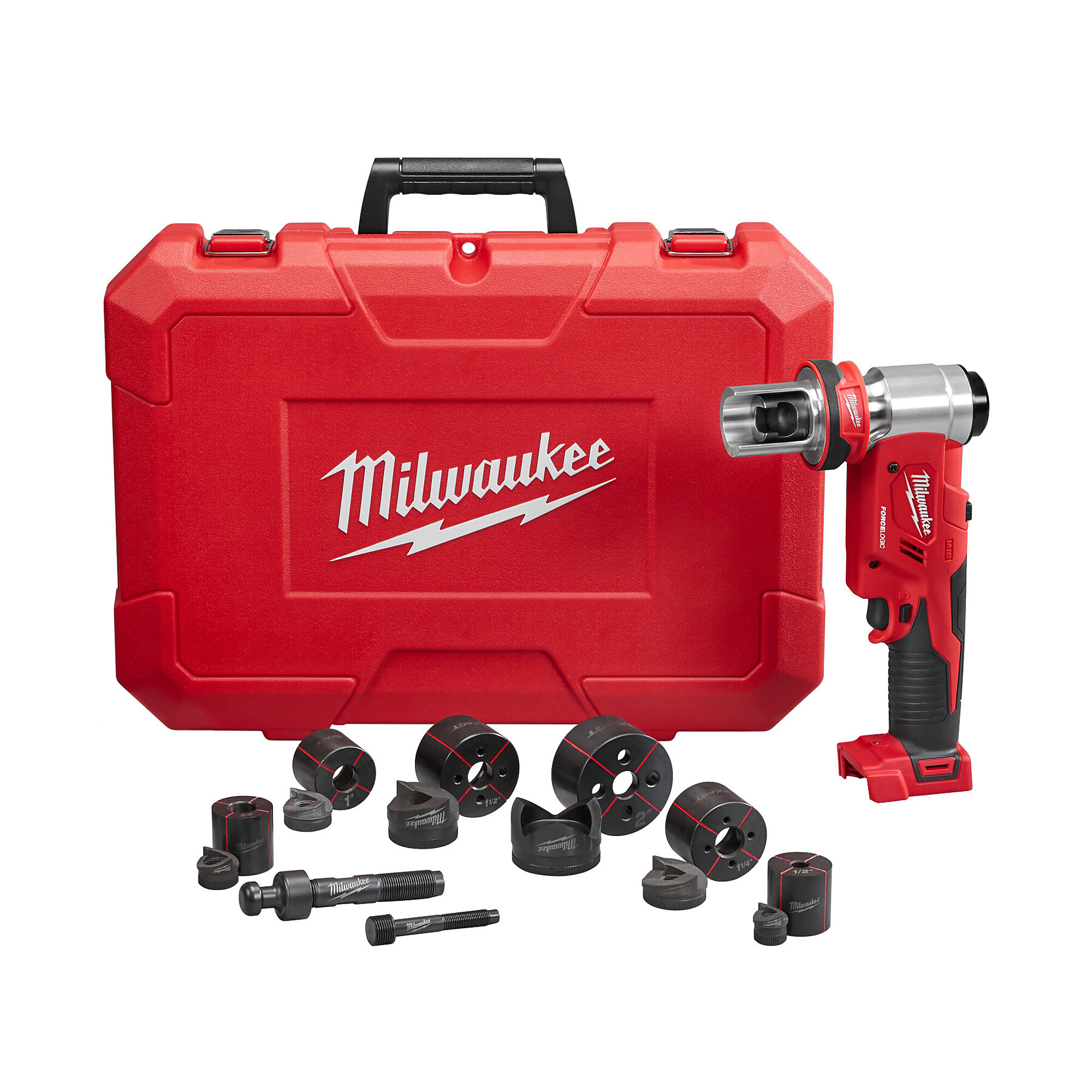 Milwaukee M18™ FORCE LOGIC™ 6T Knockout Tool 1/2" - 2", Model# 2677-02