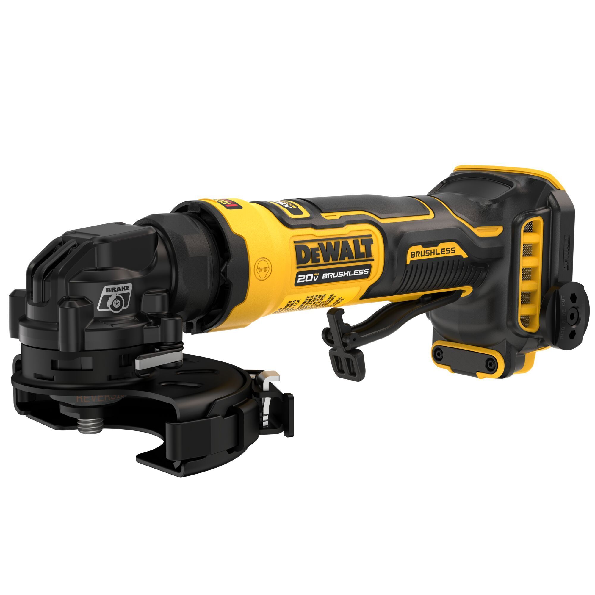 DEWALT 20V MAX* ATOMIC 4" Angle Grinder (Tool Only) DCG400B