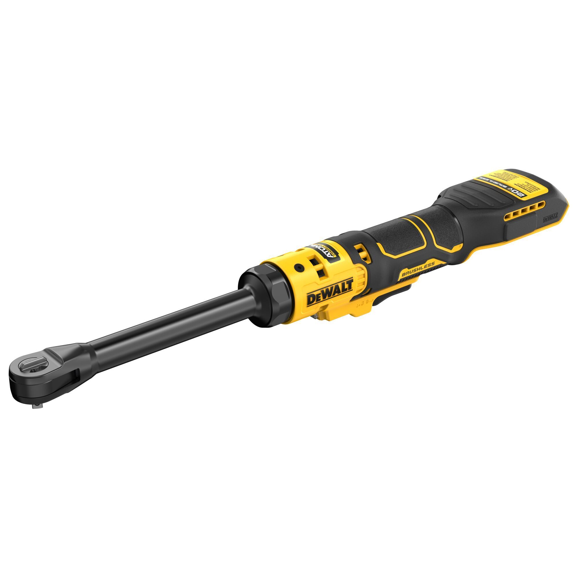 DEWALT ATOMIC 20V MAX* Brushless Cordless 1/4 in. Extended Reach Ratchet (Tool Only) DCF514EB