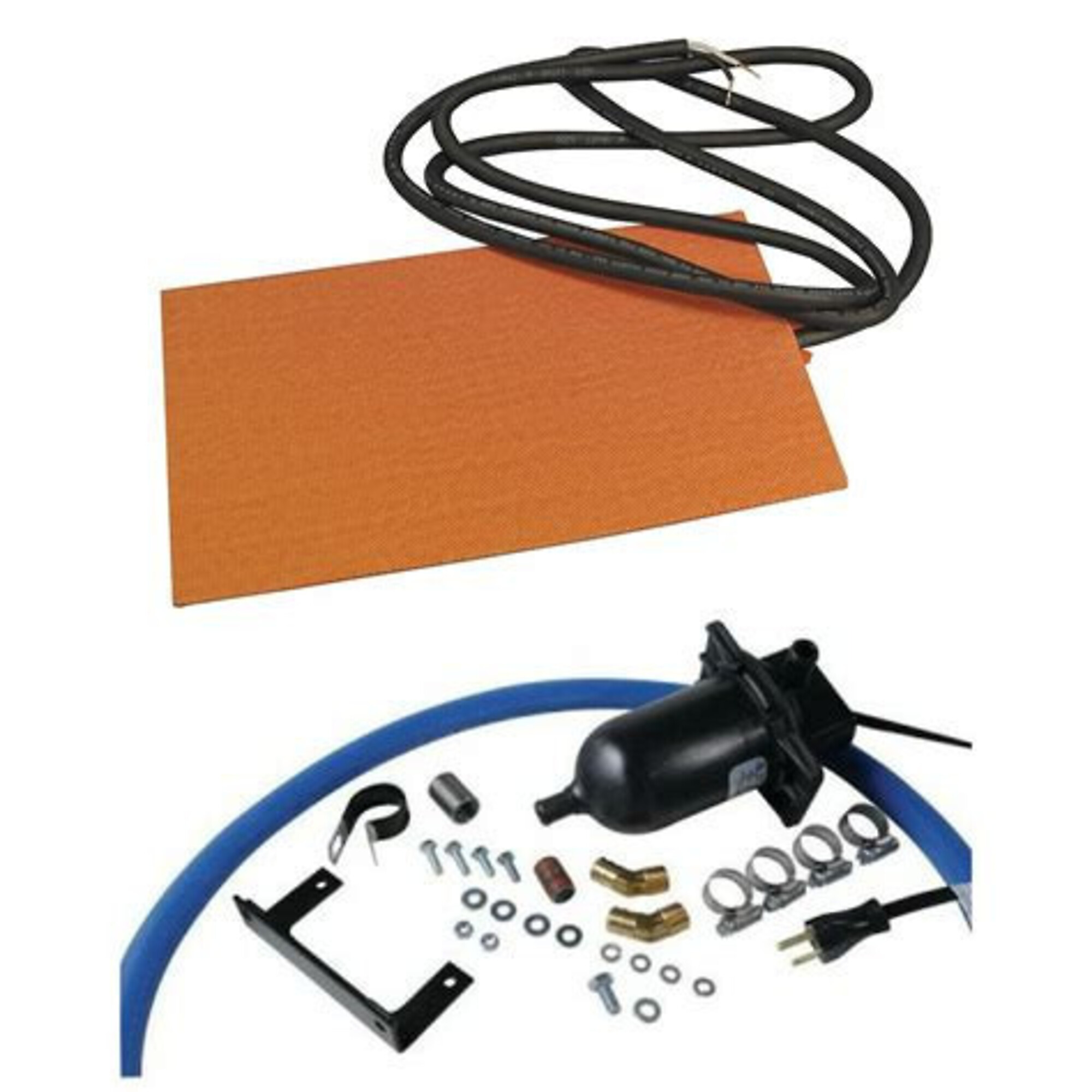 Generac Cold Weather Kit — Compatible with 48kW–50kW Protector Diesel 3.3L Engines, Thermostatically Controlled, Model# 7652