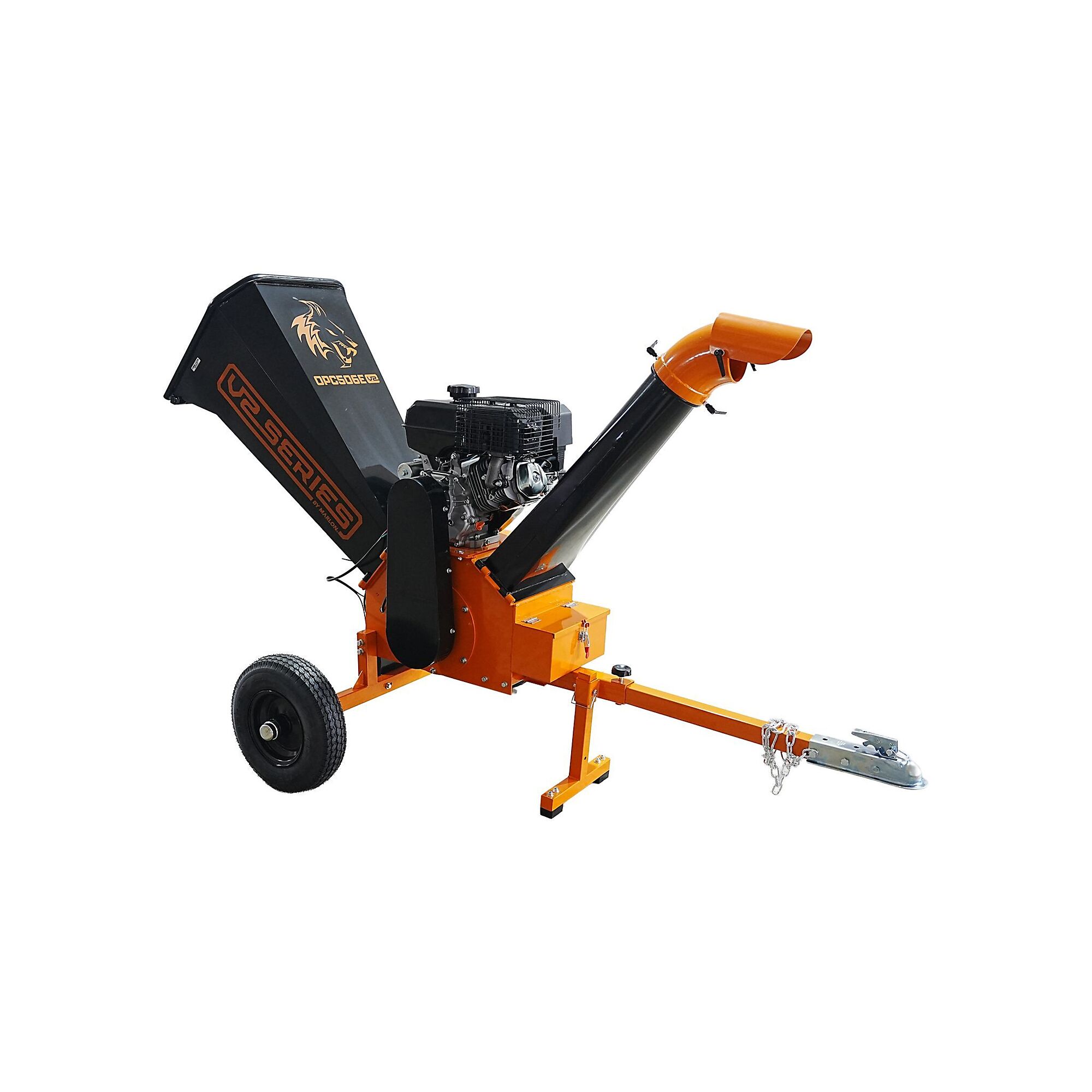DK2 Power V2 Series Chipper Shredder — 6in., 15 HP, 420cc, Electric Start, Tow-Behind Design, Model# OPC506E-V2