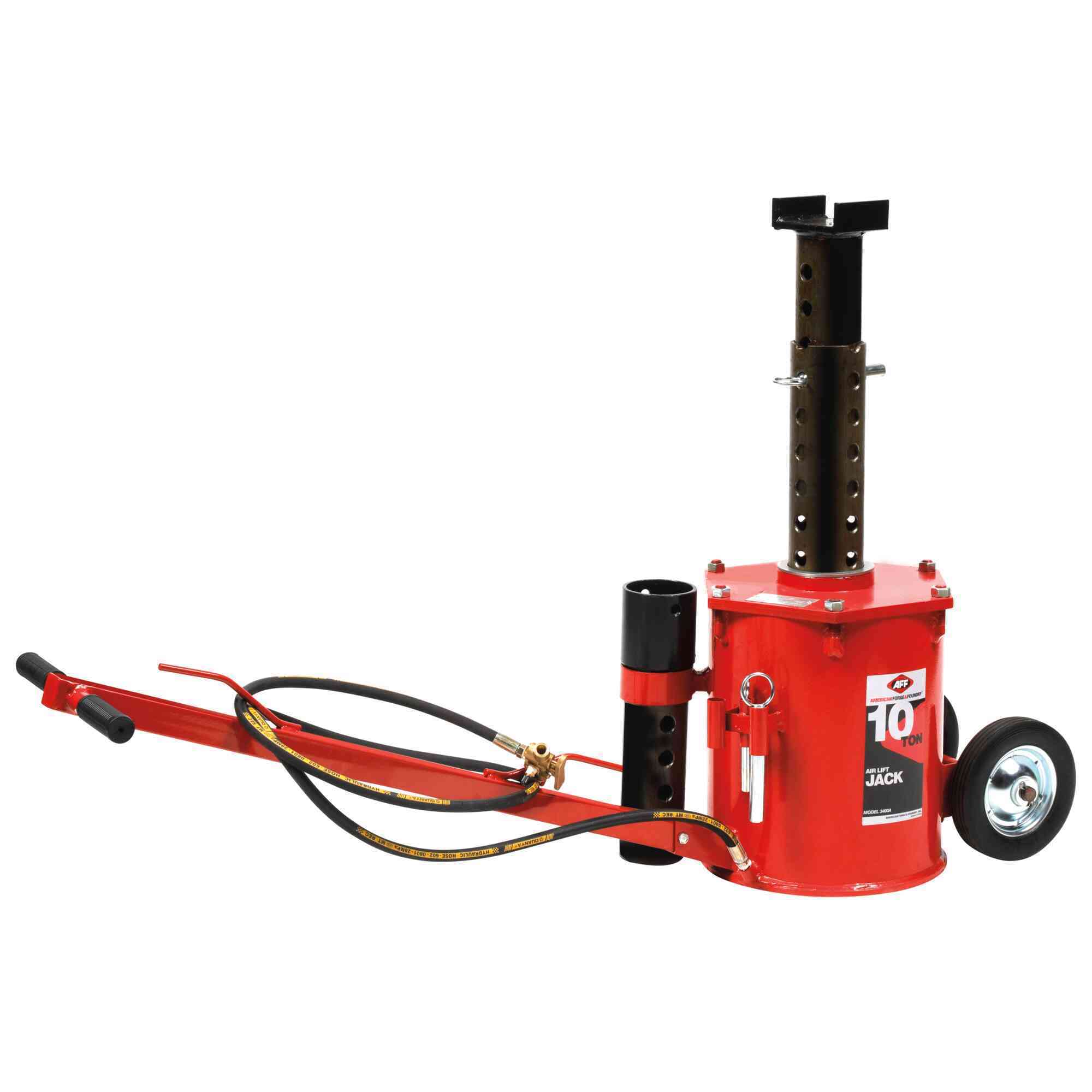 American Forge & Foundry Air Lift Jack — 10 Ton Capacity, Model# 3400A