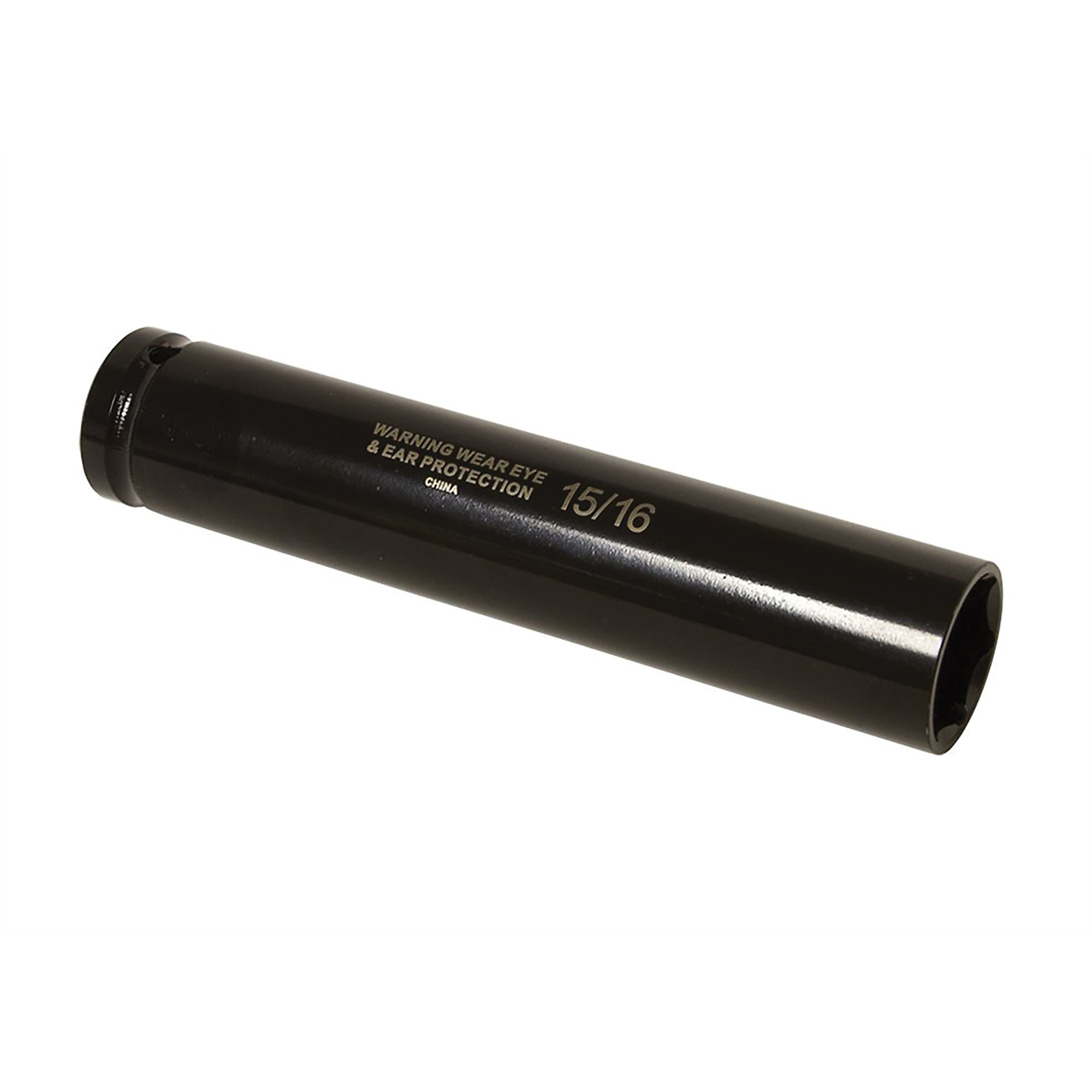 Lisle Truck Cage Bolt Socket — 15/16in., Extra Deep, Alloy Steel, 1/2in. Drive, Model# LIS49020