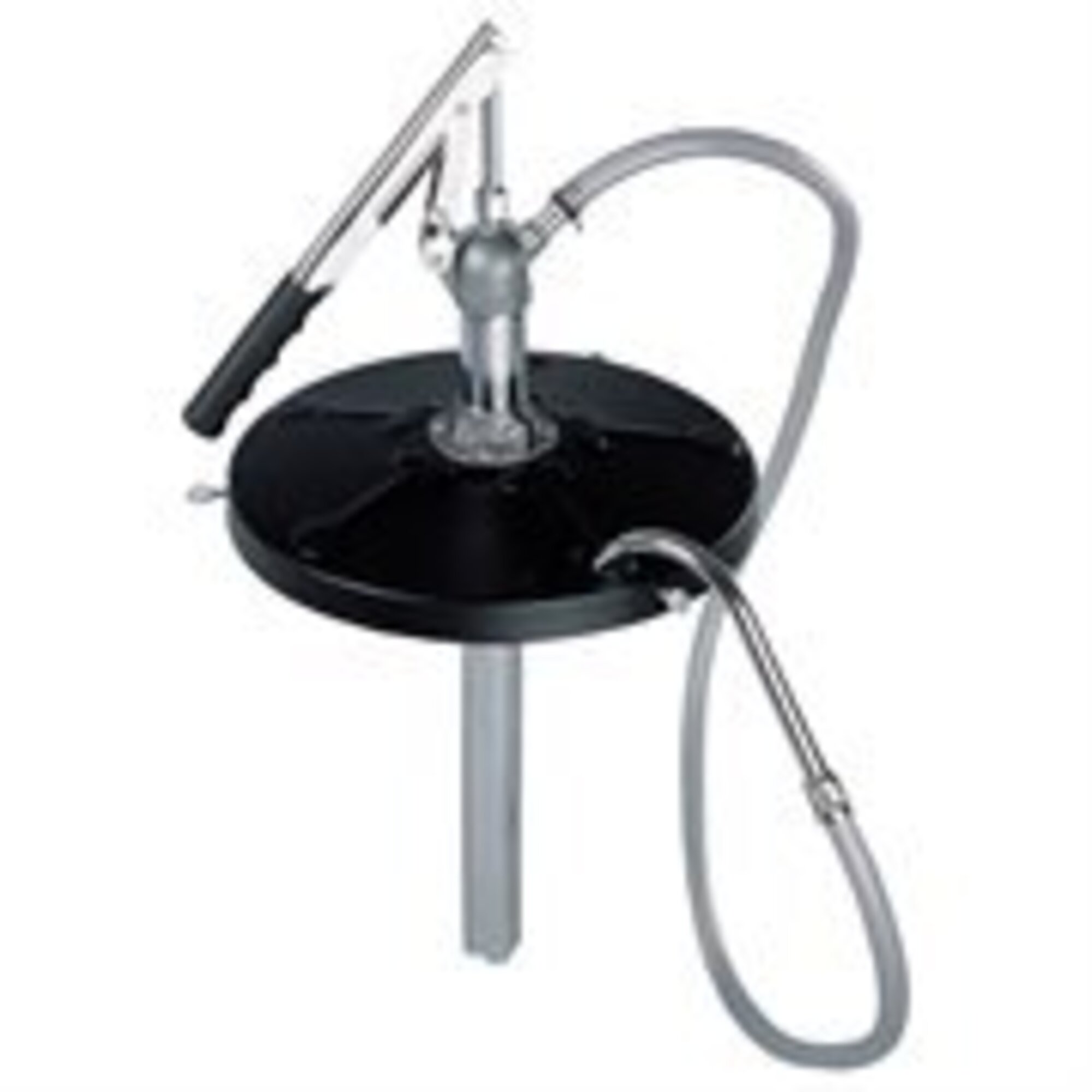 K Tool International Lever Action Bucket Pump — Fits 5-Gal. Pails, 12in. Drum Cover, 4ft. PVC Hose, Steel Spout, Model# KTI73993