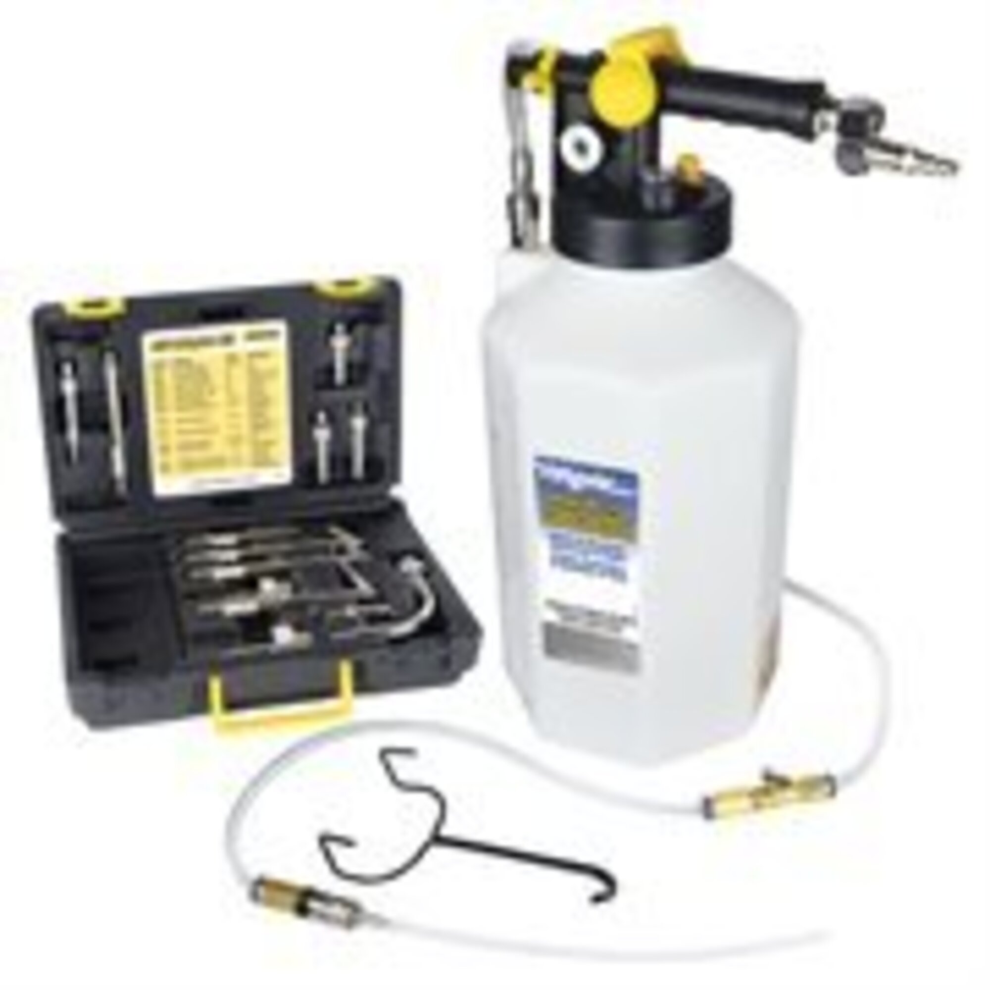 Mityvac ATF Refill Kit — For Topping or Refilling Sealed Auto Transmissions, Includes Adapters, Manual Pump, Model# MITMV7412