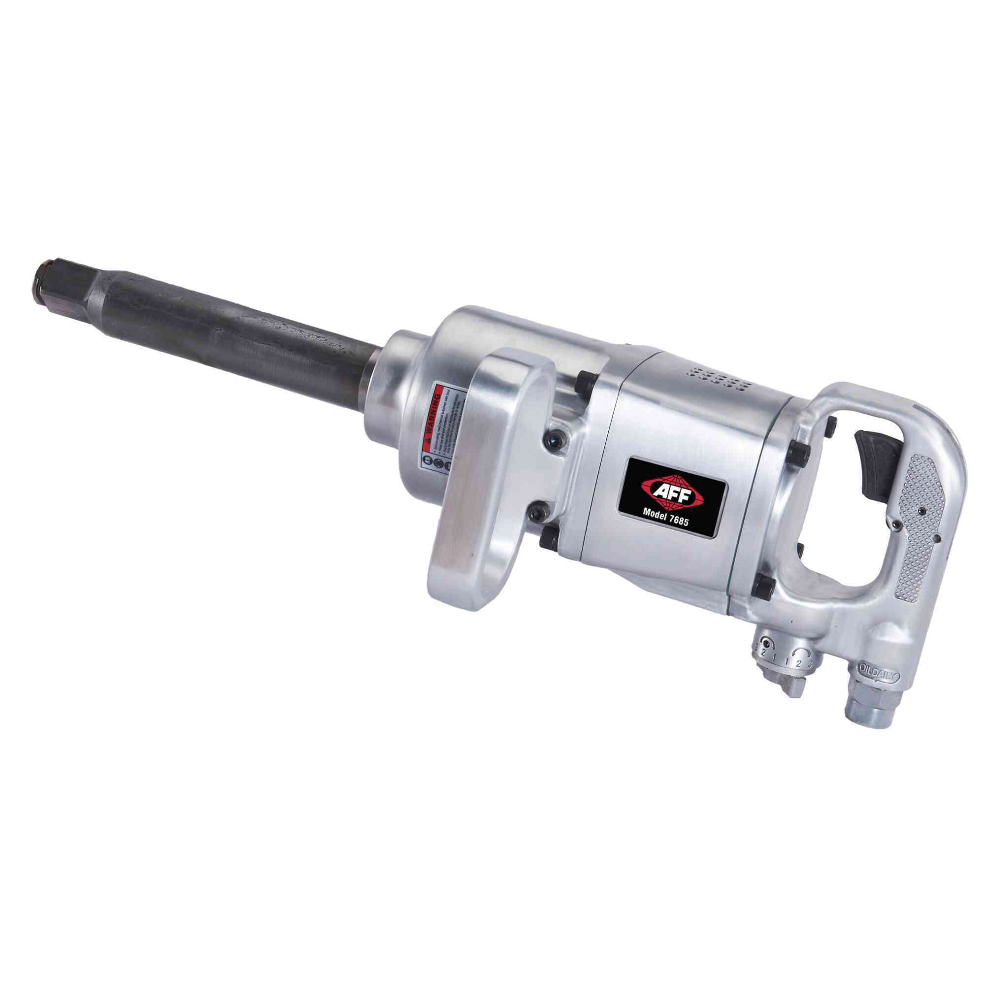 American Forge & Foundry Air Impact Wrench — 1in. Drive, 1/2in. NPT Air Inlet, 1912 ft./lbs. Max Torque, Pistol Grip, Model# 7685