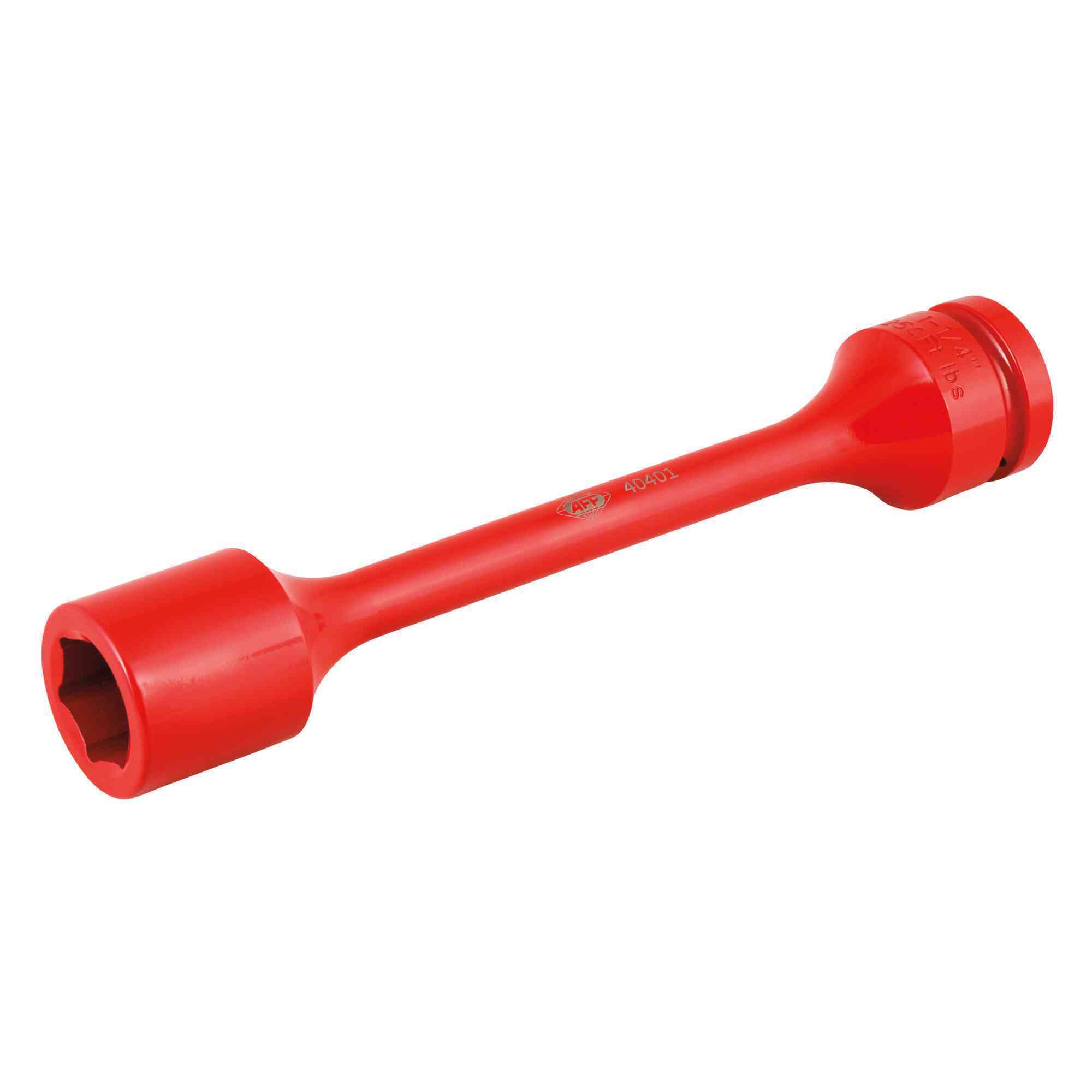 American Forge & Foundry Torque Limiting Socket — 1in. Drive, 1-1/4in., 250 ft./lbs., Red, Model# 40401