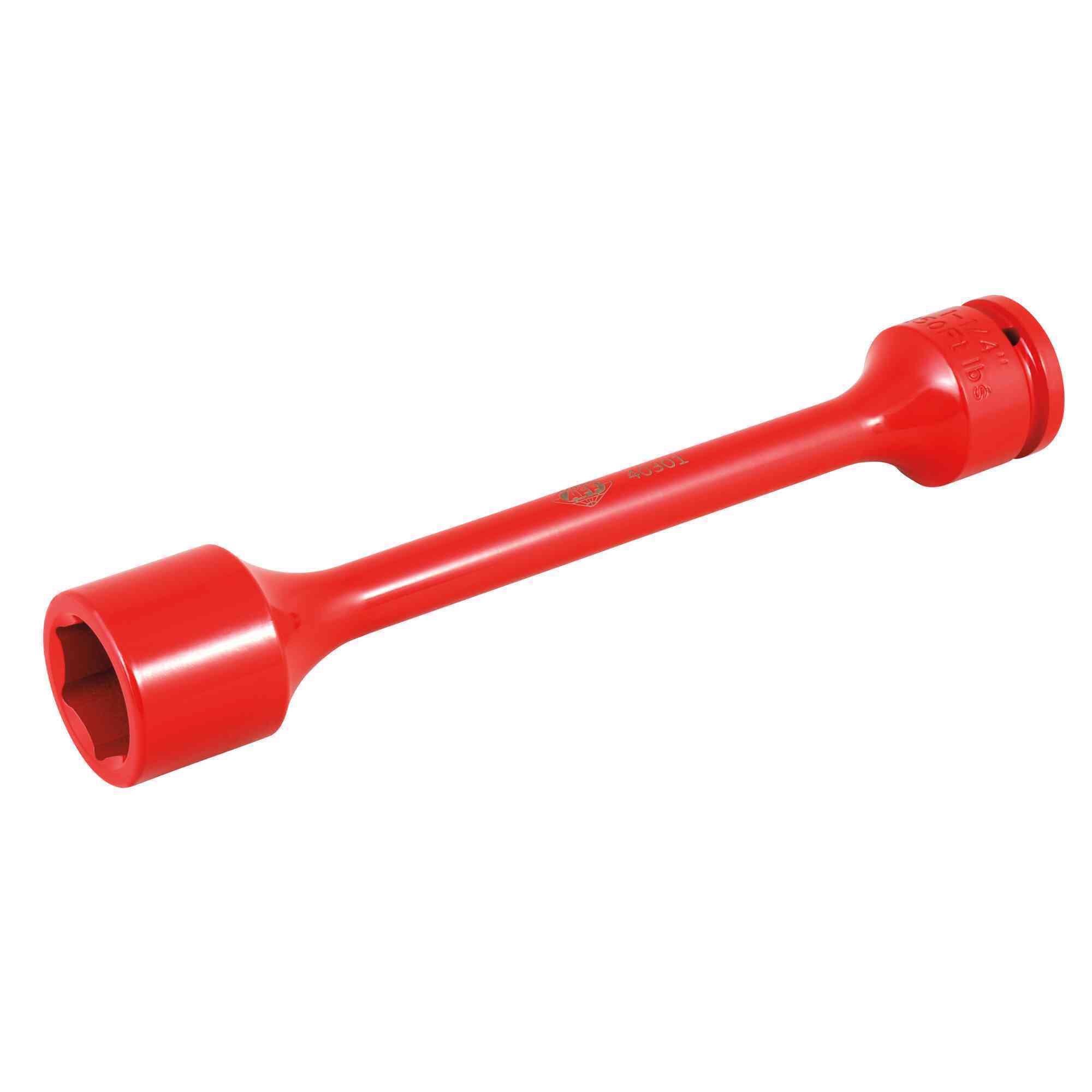 American Forge & Foundry Torque Limiting Socket — 3/4in. Drive, 1-1/4in., 250 ft-lbs., Red, Model# 40301
