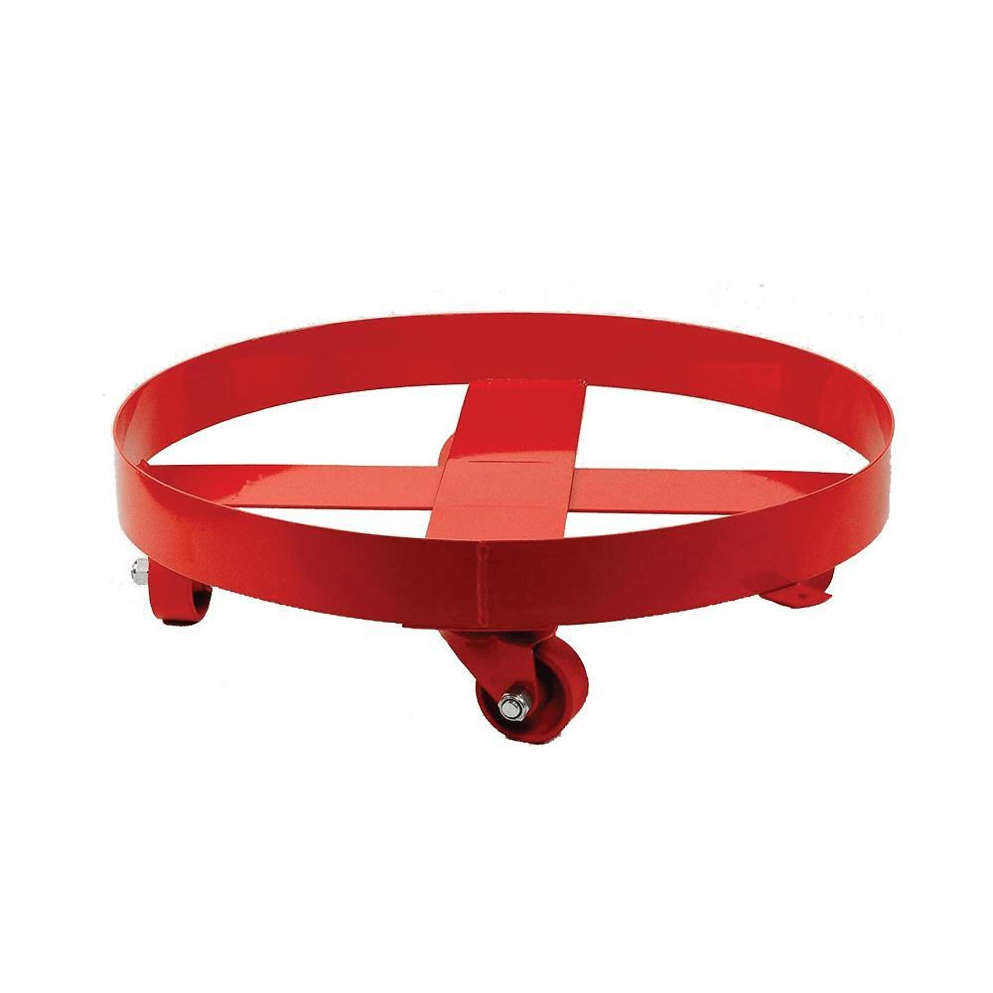 American Forge & Foundry Drum Band Dolly — 55 Gal., Steel, Four 3in. Swivel Casters, Model# 8655