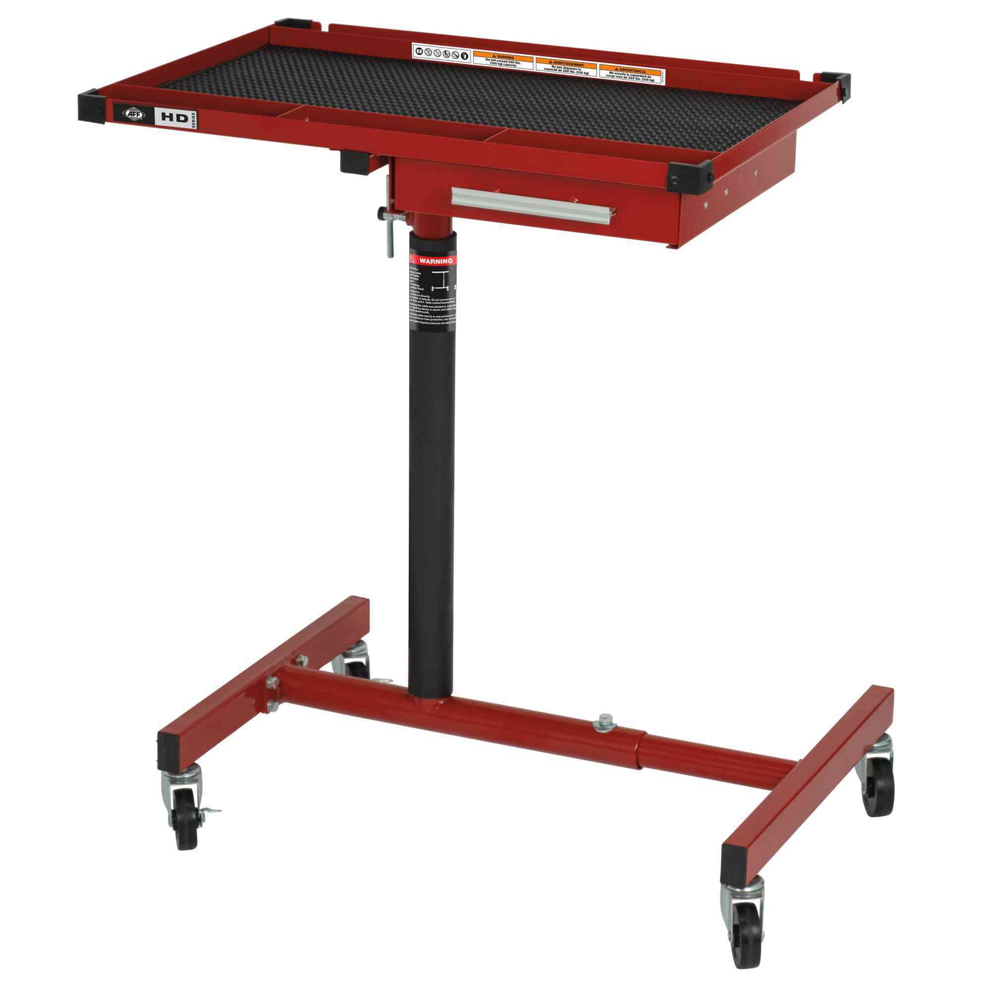 American Forge & Foundry Adjustable Mobile Work Table — 220-Lb. Capacity, Model# 3998
