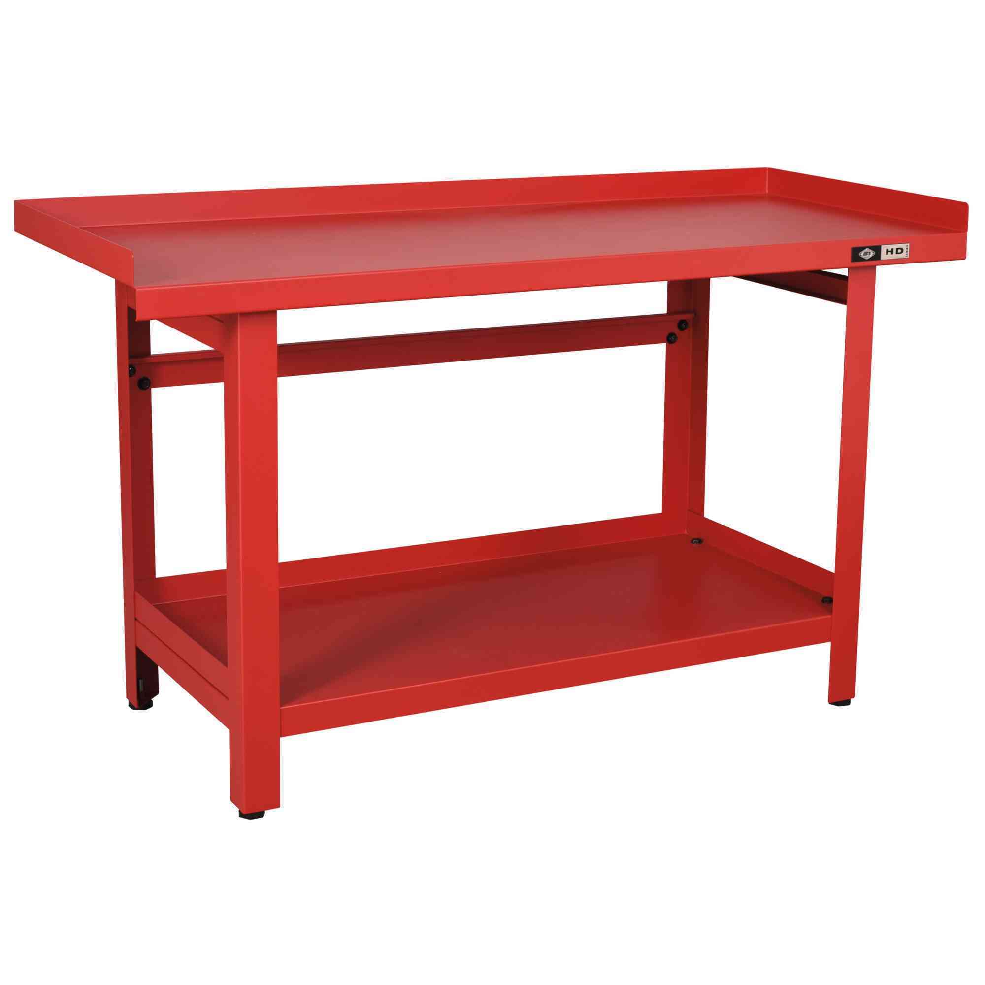 American Forge & Foundry Heavy-Duty Workbench — 61in. x 25in., 1300-Lb. Capacity, Steel, Model# 3990