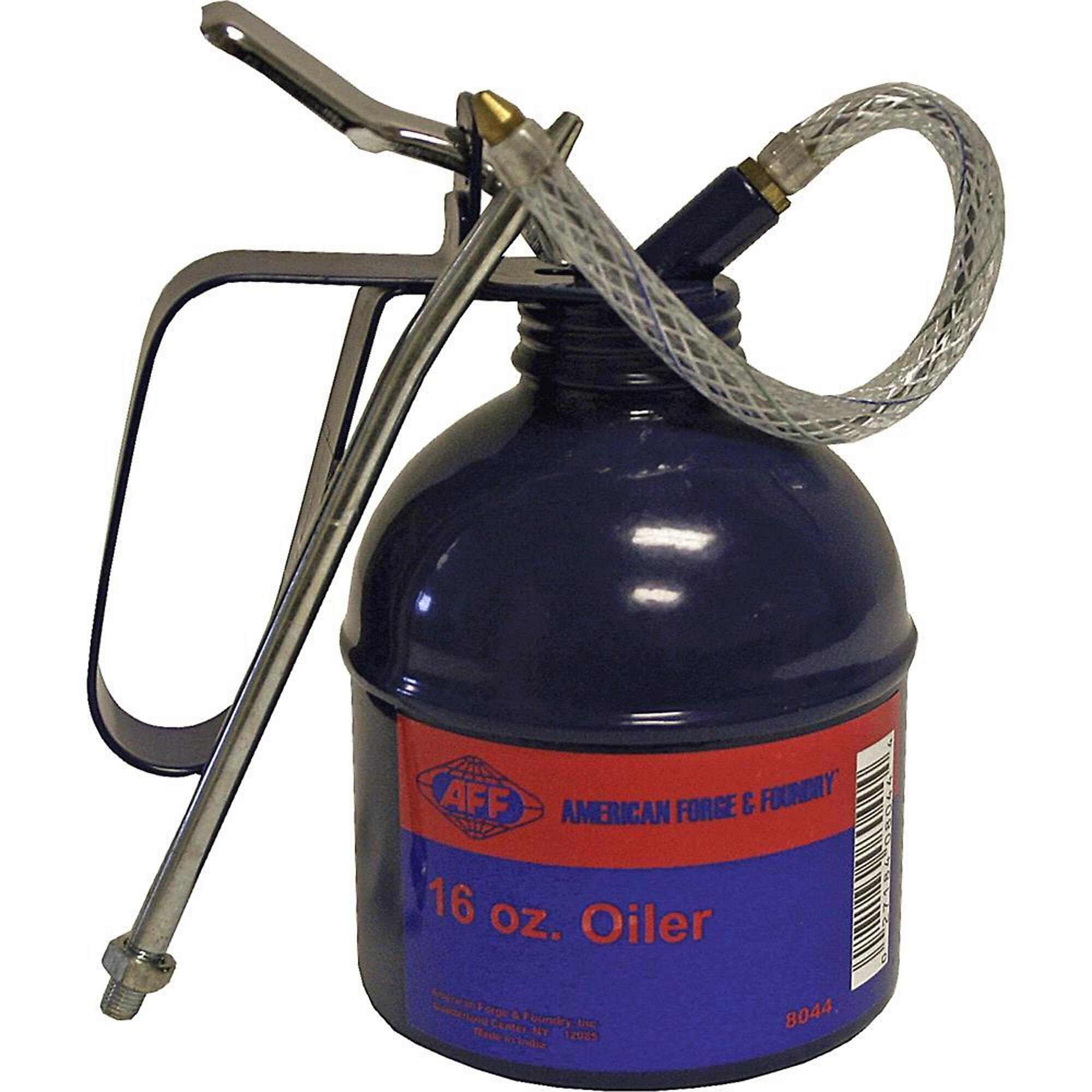 American Forge & Foundry Oil Can — Lever Grip, 16 Oz., Model# 8044