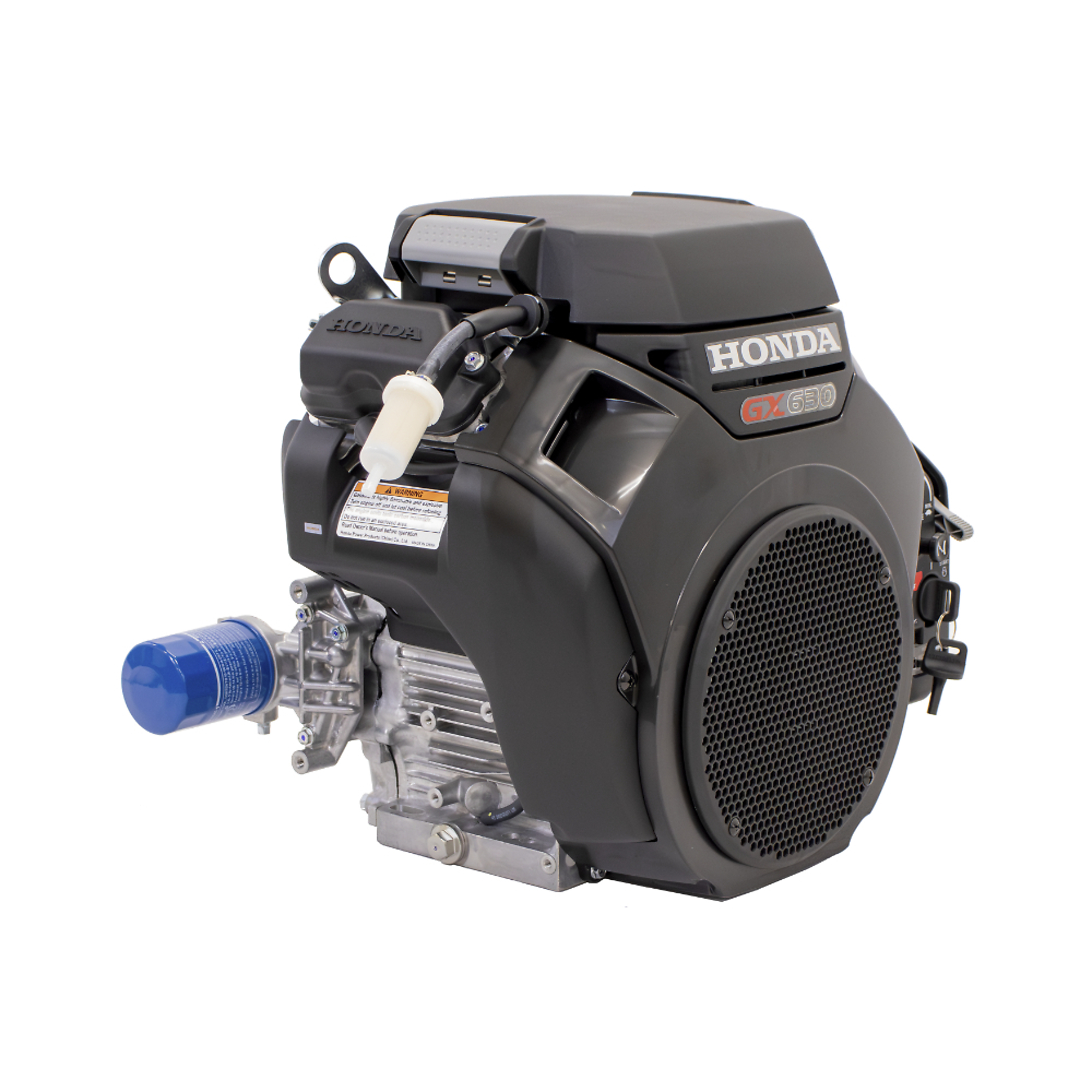 Honda OHV V-Twin Engine — 688cc, 1in. x 2.9in., Electric Start