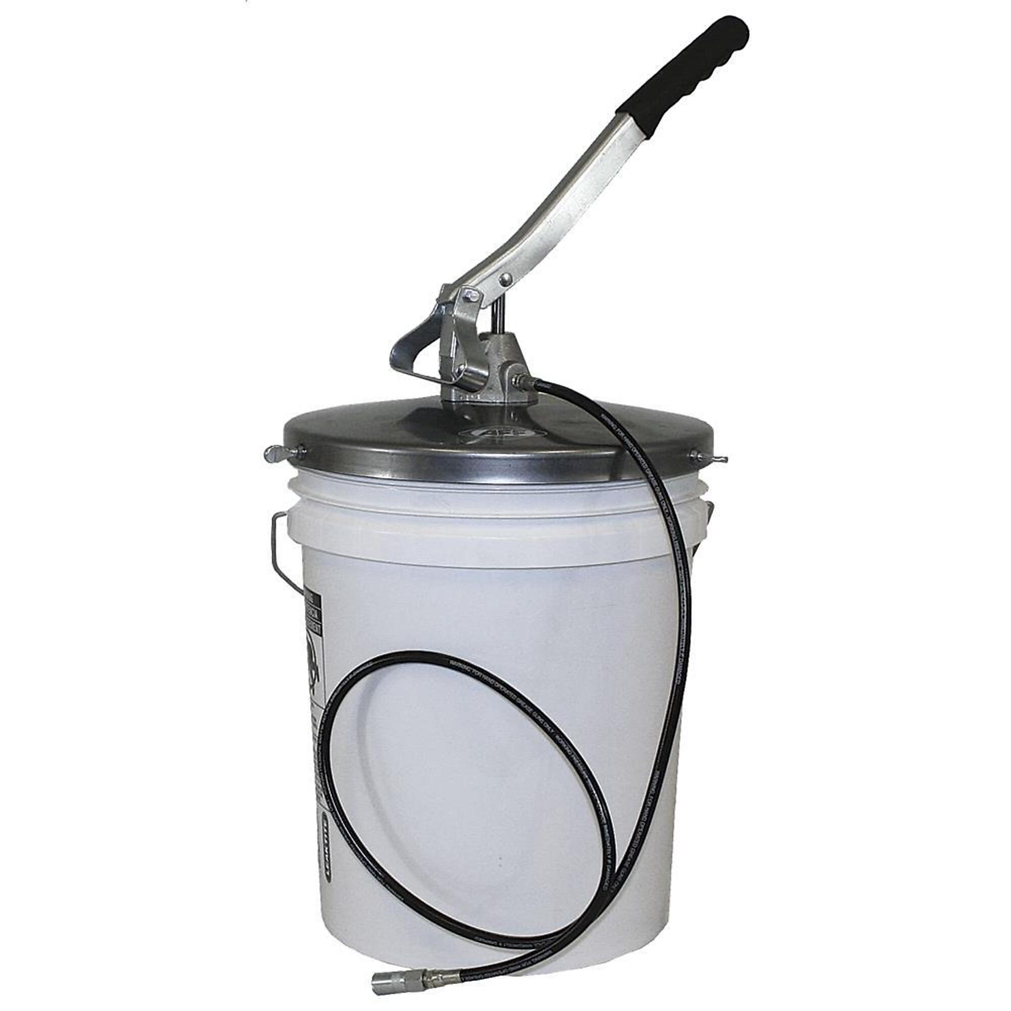 American Forge & Foundry Lever Action Grease Pump — High Pressure, 3,500 PSI, 5-Gallon Pails, Model# 8039