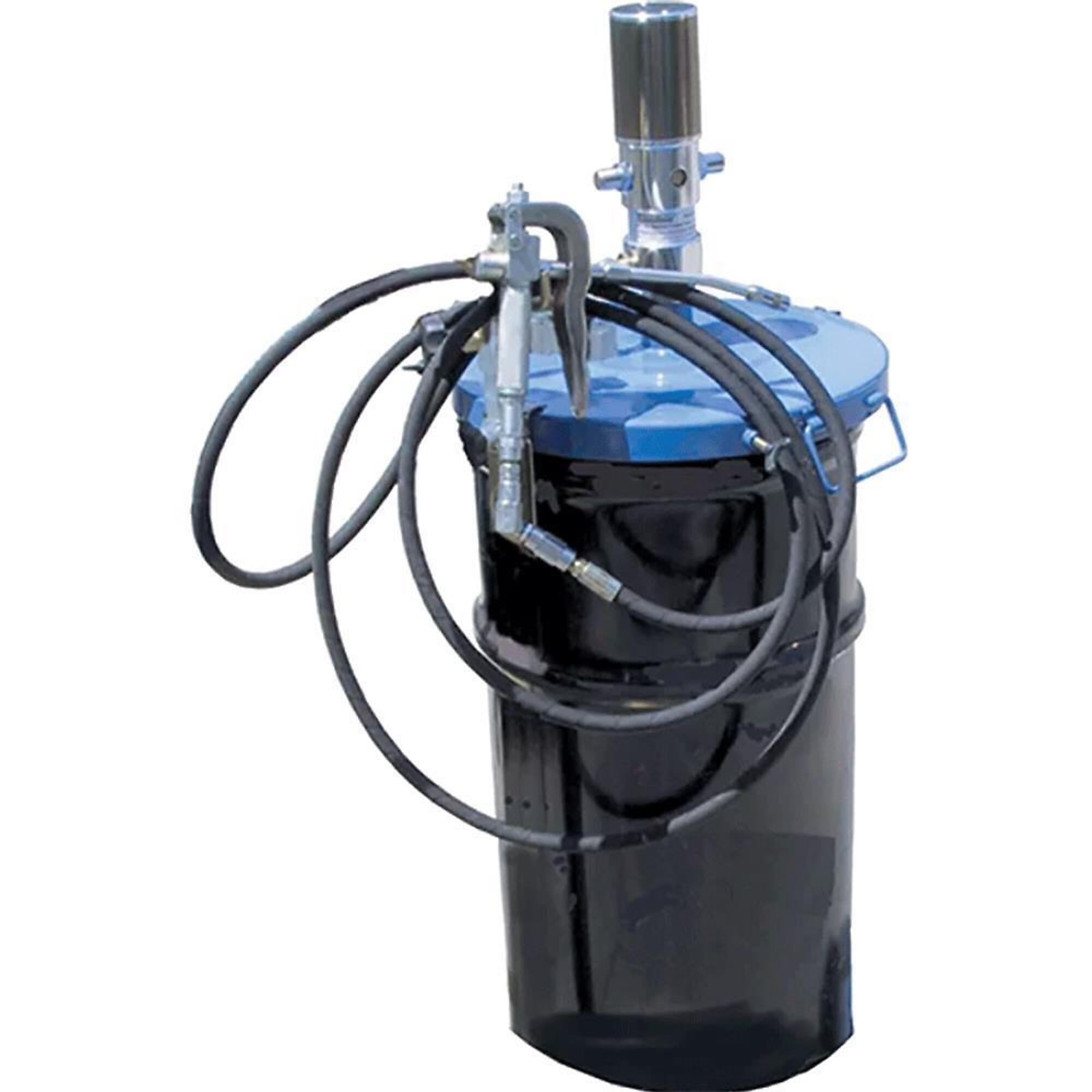 American Forge & Foundry Grease Pump — 50:1 Ratio, Air Operated, Portable, 120 lbs., Model# 8620A
