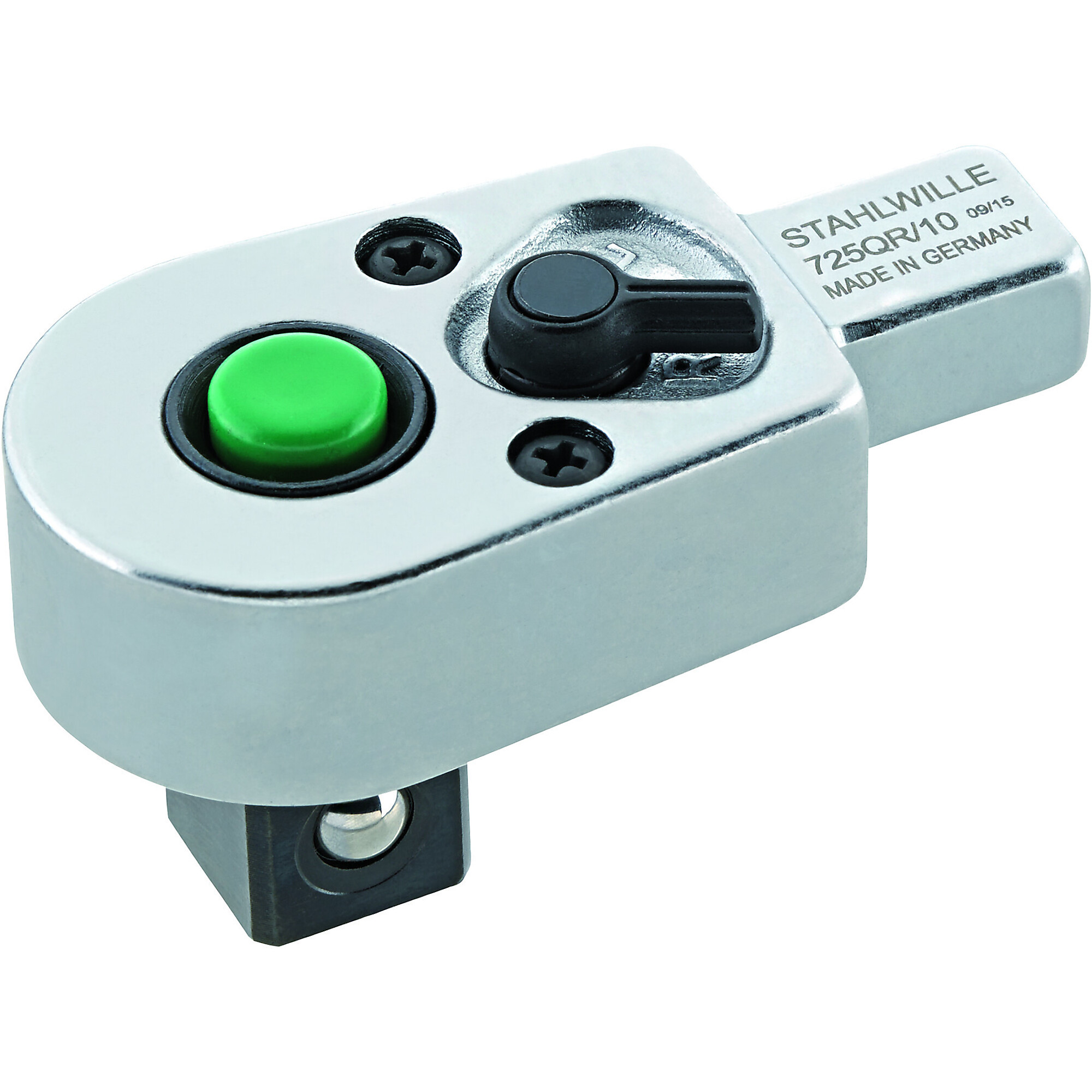 Stahlwille QuickRelease Ratchet Insert Adaptor — 3/8in. Drive, 9 x 12 Tool Holder, Reversible, Model# 58253005