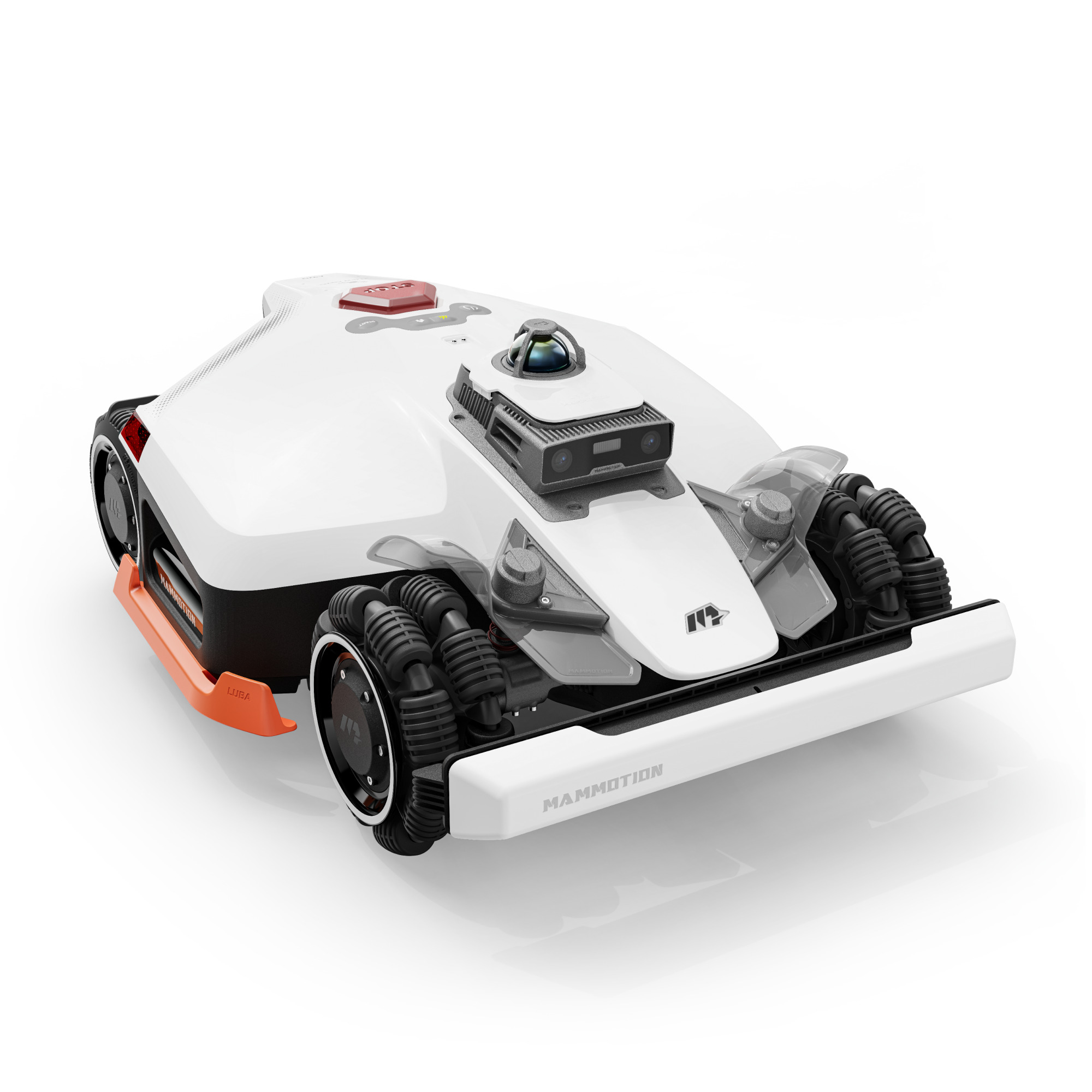 Mammotion LUBA 3 AWD 1500 Robot Lawn Mower — 0.37 Acres, 360° LiDAR + Dual-Cam AI Vision, 80% Slopes, 1in.–2.7in. Cutting Height, Model# LUBA 3 AWD 1500