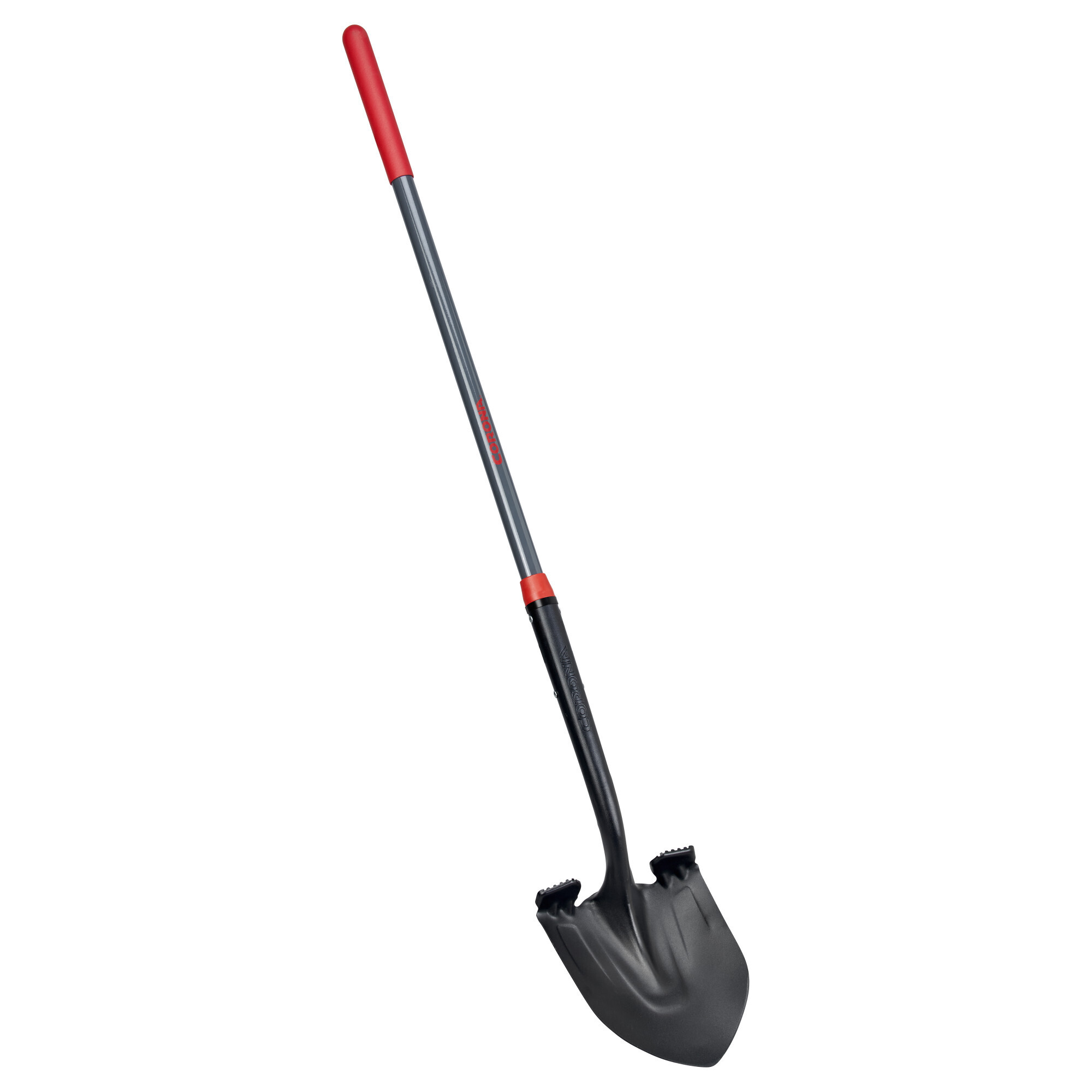 Corona Boron Steel Round Point Shovel — 14-Gauge, Fiberglass Handle, Model# SS16120