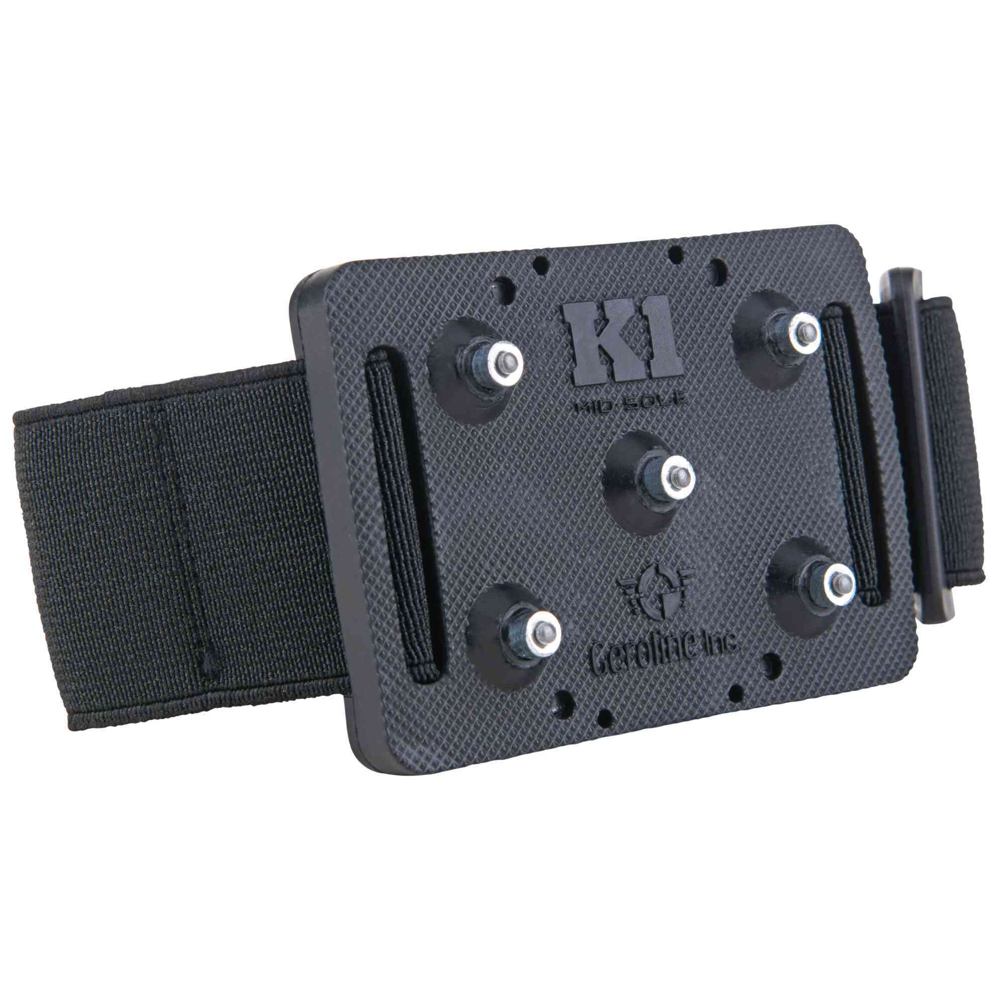 K1 Series Original Mid-Sole Ice Cleat — Low-Profile Black Strap, One Size Fits Most, Model# V9770570-O/S