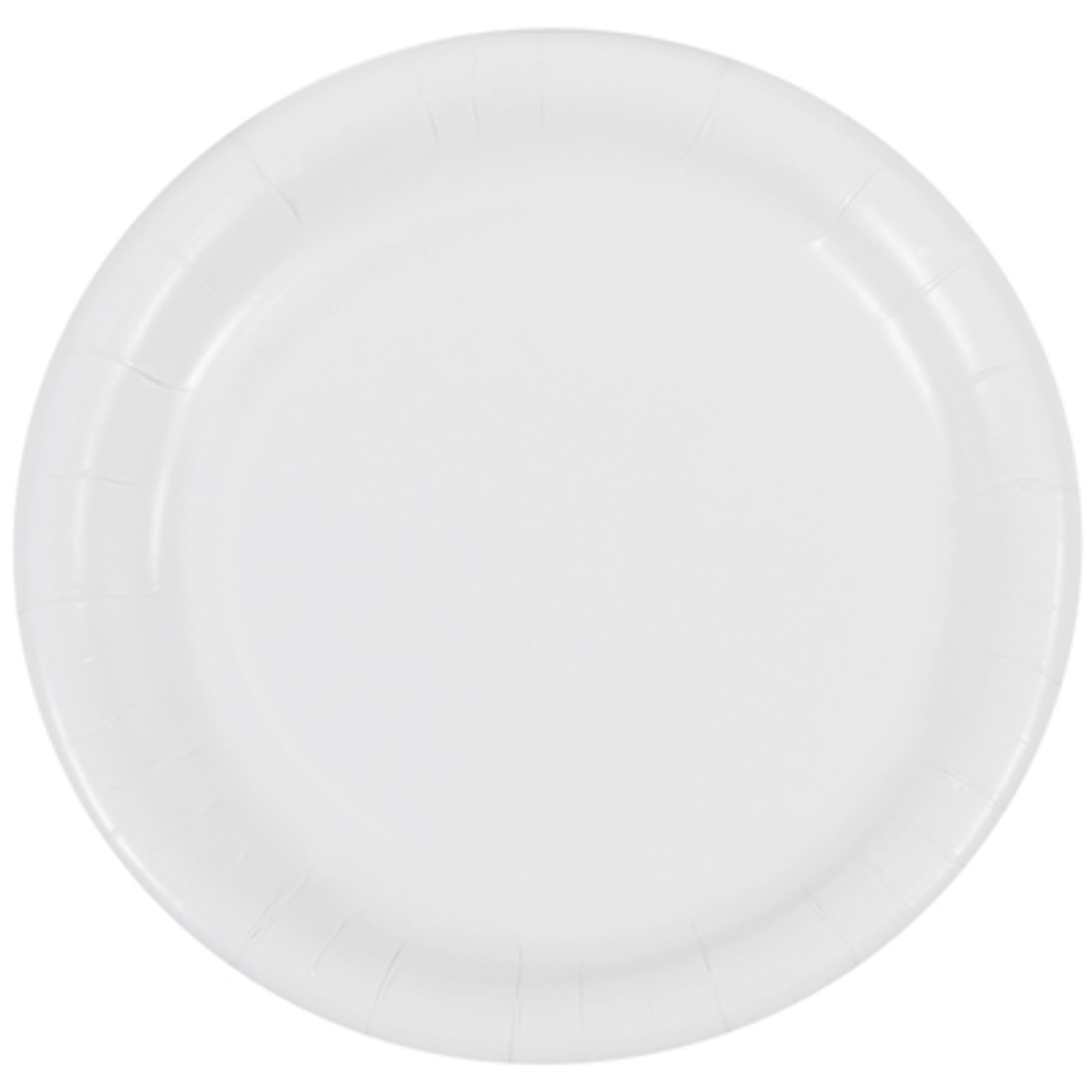 Paper Plates - 7" Medium-Duty, White 200/CS