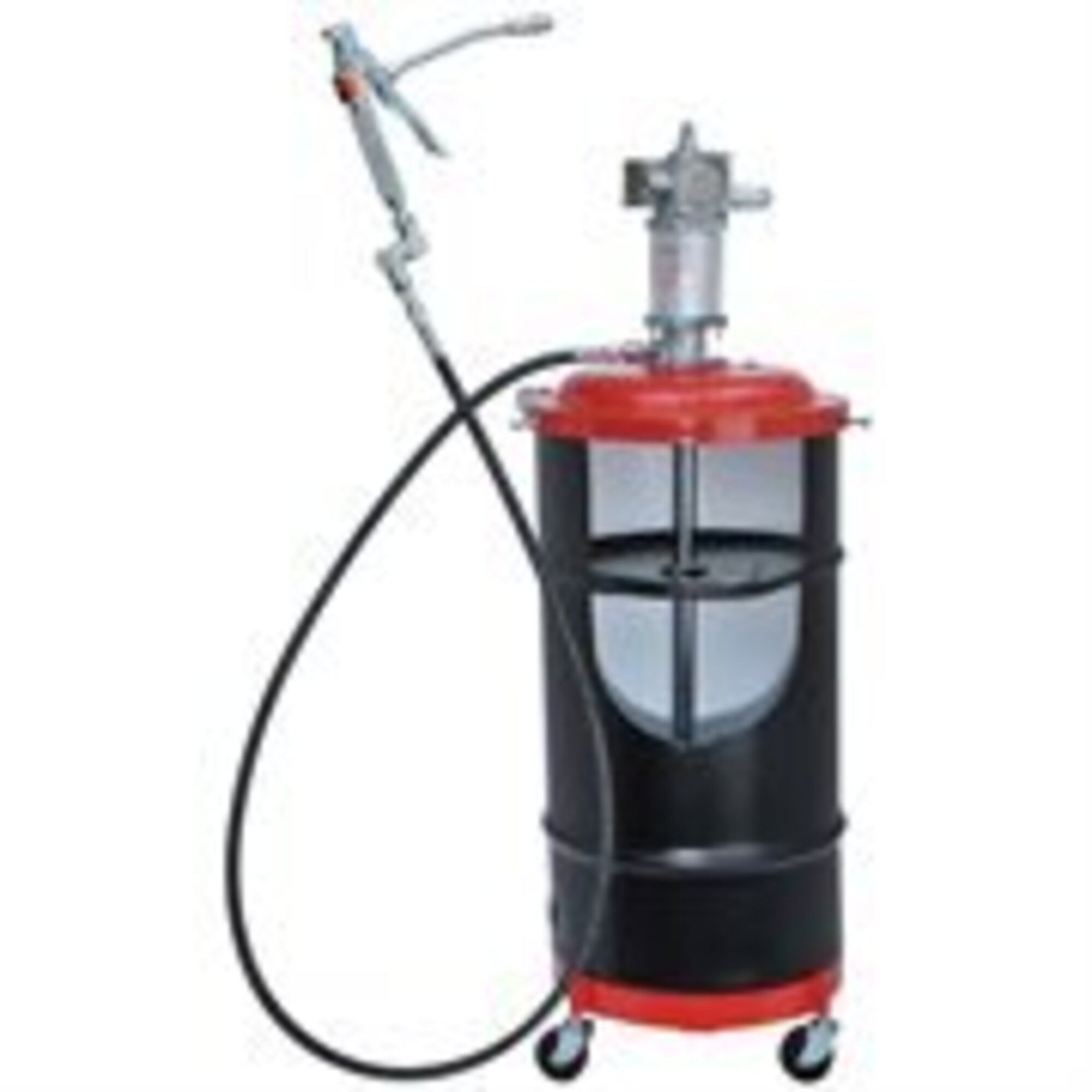 Lincoln Lubrication Portable Pneumatic Barrel Pump — 50:1 Ratio, Double Acting, 120-Lb. Drum Capacity, Model# LIN6917