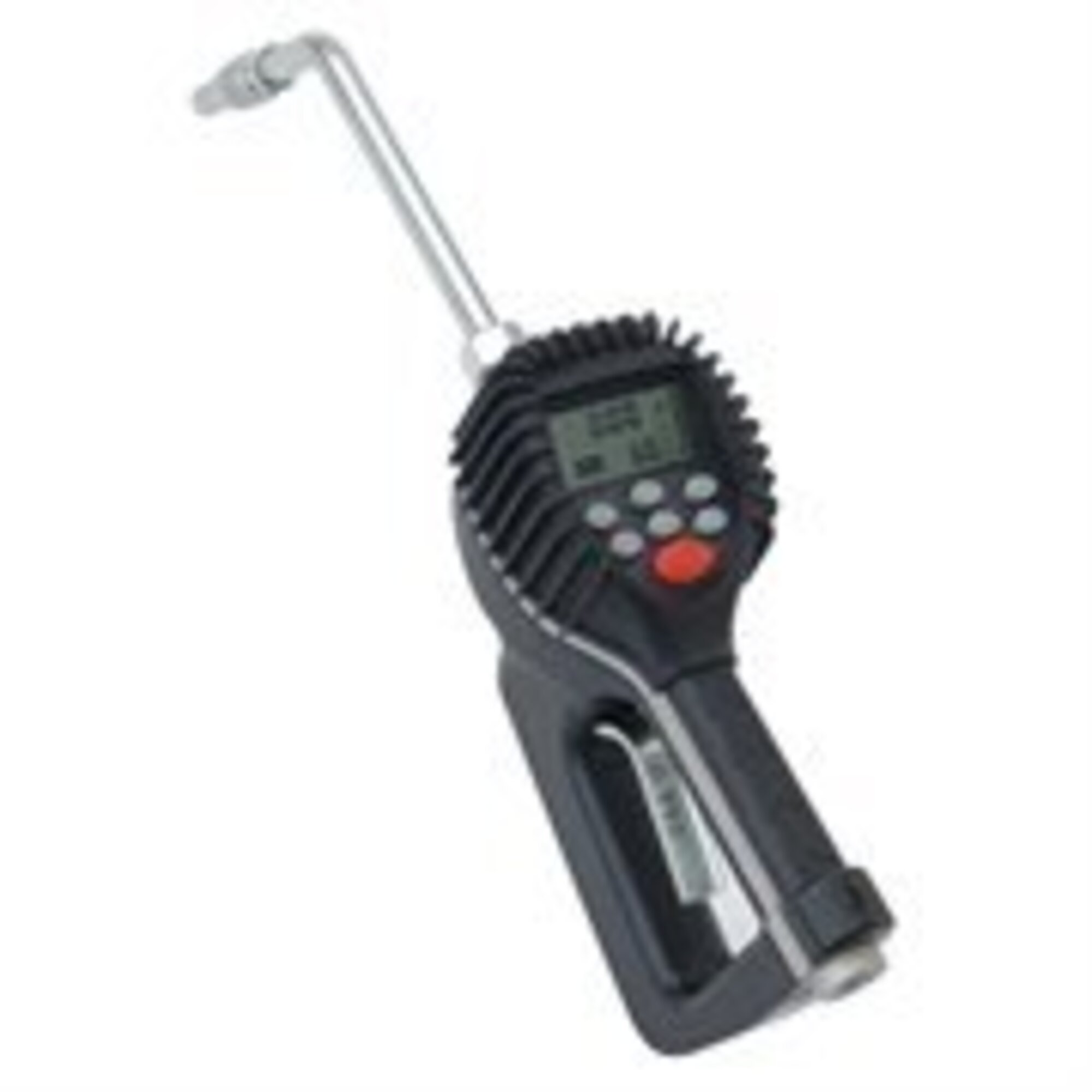 Lincoln Lubrication Digital Preset Dispense Meter — 5-Digit LCD, AA Battery Powered, 1/2in. Inlet/Outlet, Model# LIN905