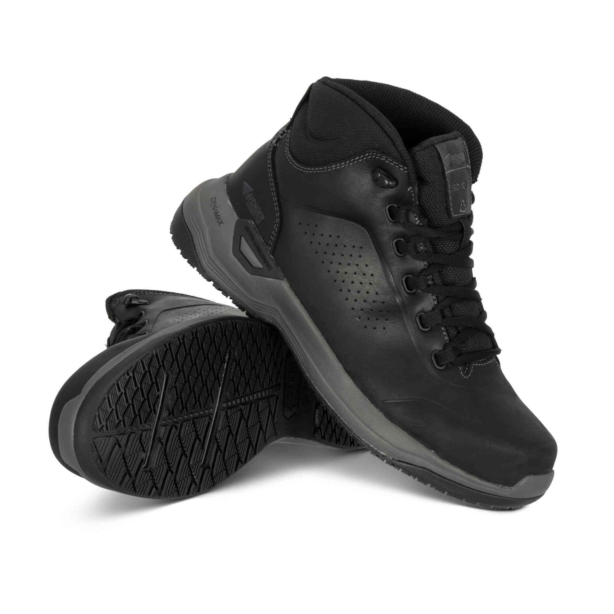 Avenger Foreman Max Mid Work Boots — Men's, Black, Carbon Nano Fiber ...