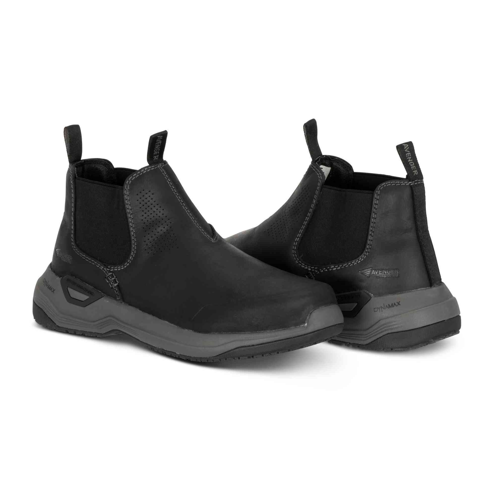 Avenger Work Boots Foreman MAX Romeo - Men's - CN|EH|SR|SF - Black
