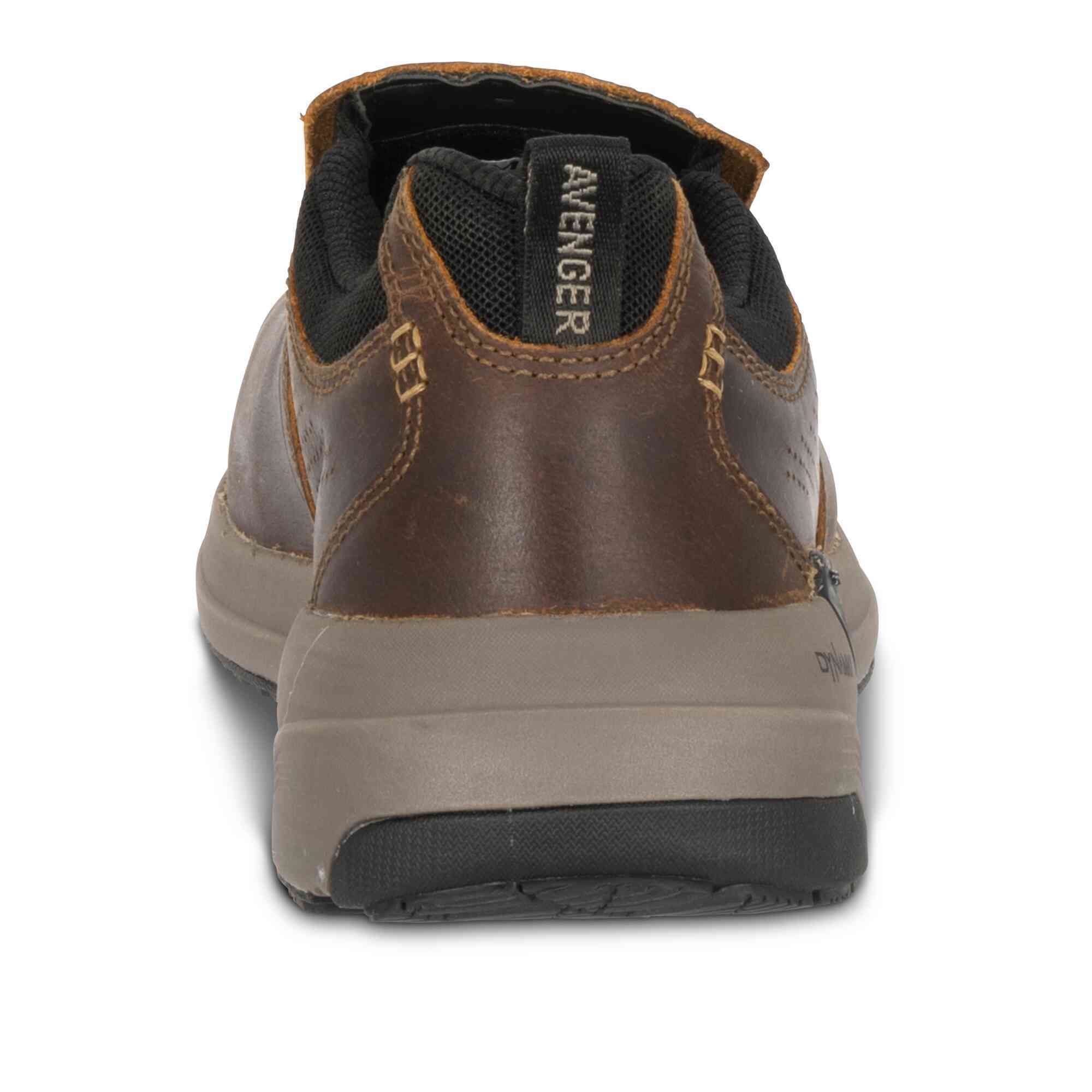 Avenger Work Shoes Men\'s 10.5 Foreman Slip-On Composite Waterproof Brown Safety Avenger Framer Men main image 2