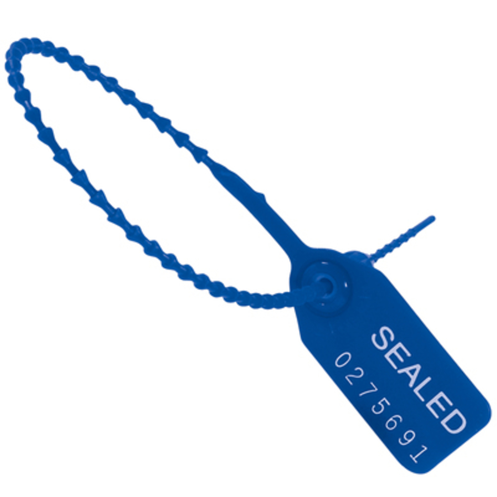 12in. Blue Pull-Tight Seals 100/CS, Model# SE1005BL