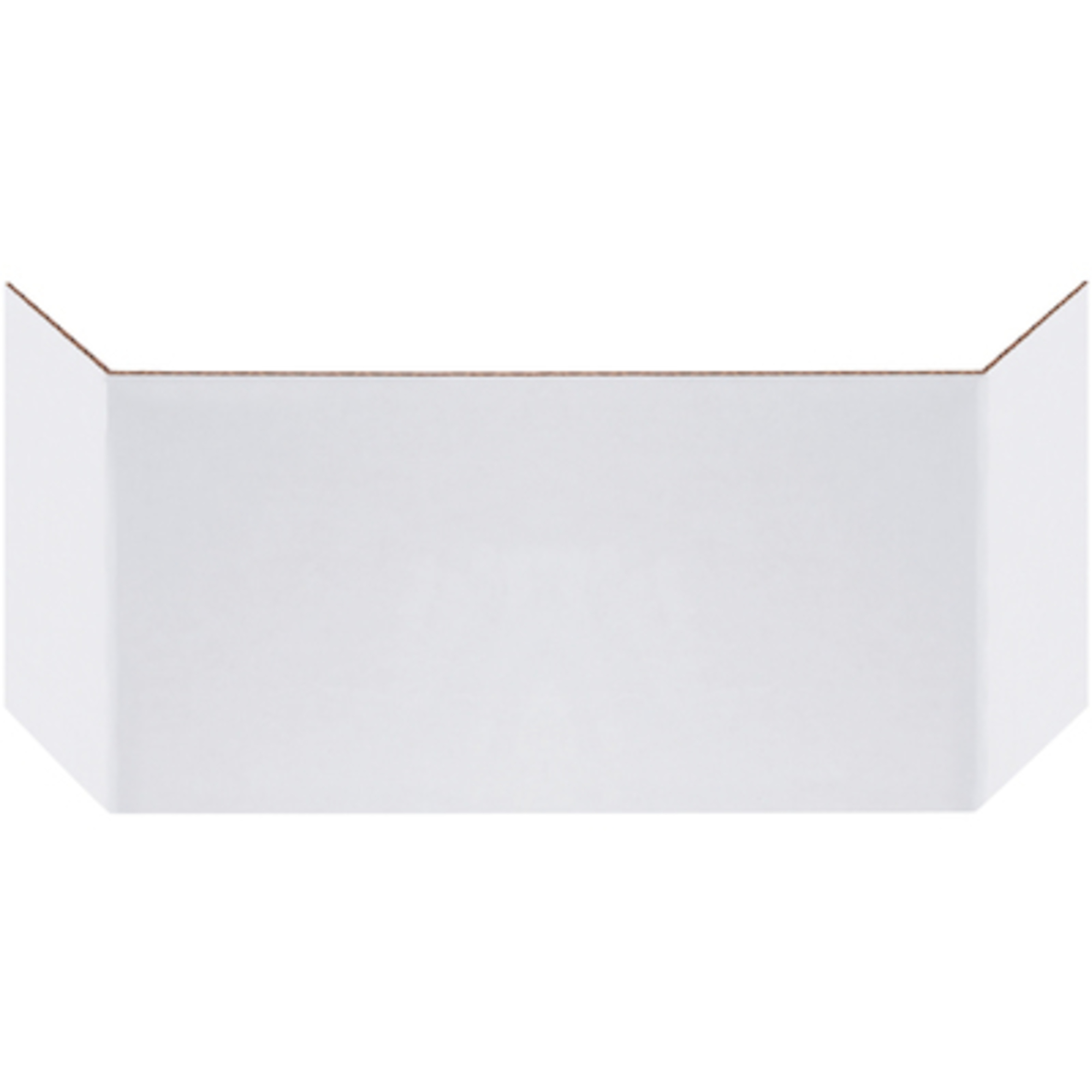 8in. Corrugated Bin Dividers 100/CS, Height 1 in, Width 8 in, Bins Included (qty.) 100 Model# BIND8