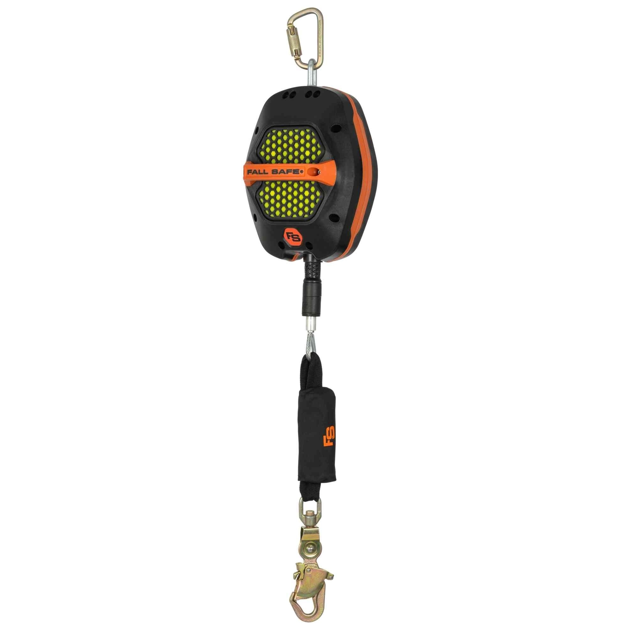 Fall Safe Self Retracting Lifeline — 30ft., Flexible Lock Optimization Series, Dual Sense Motion Technology, Class 2, Leading Edge, Model# 4710000-30